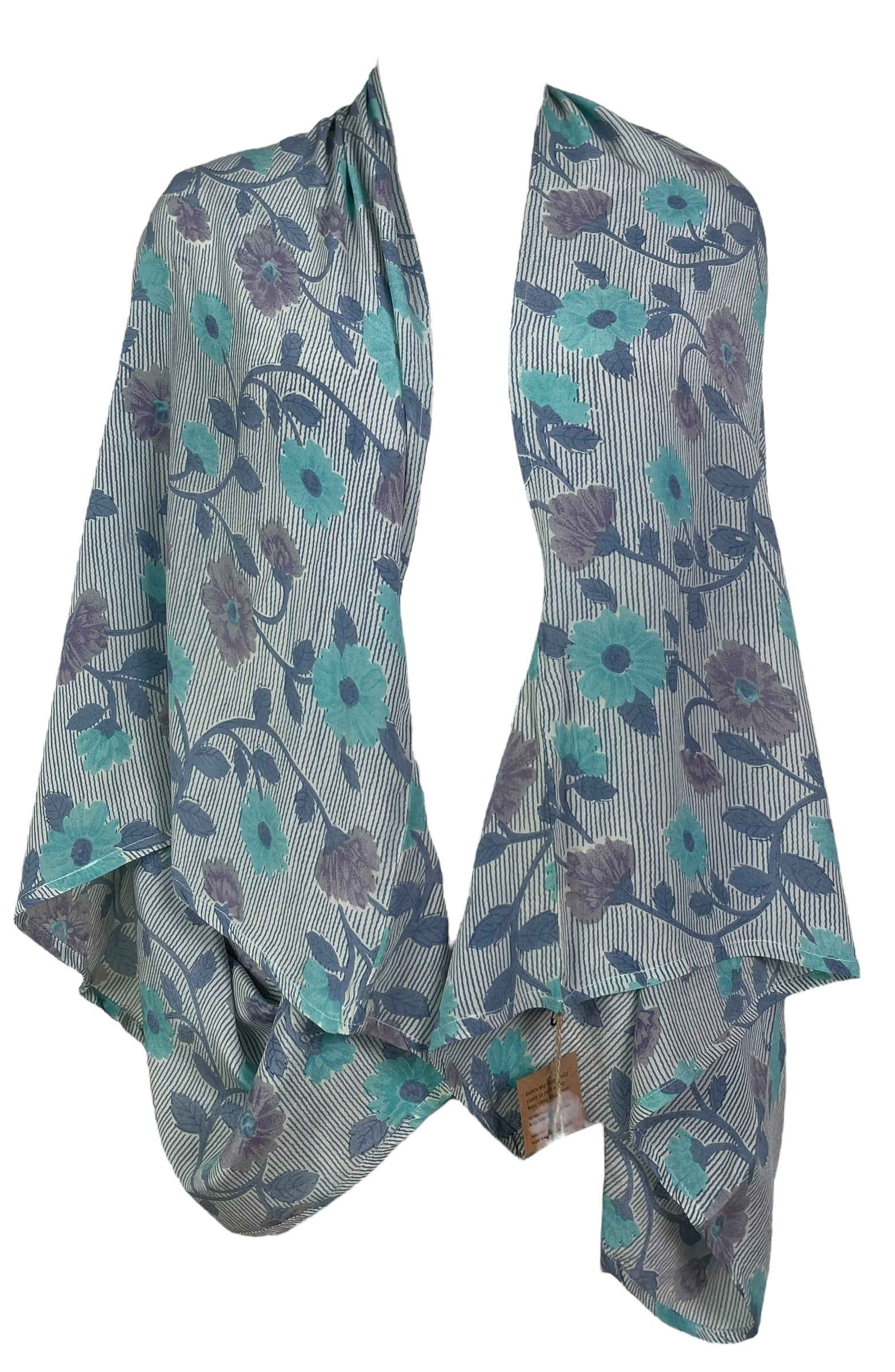 PRC7771 Wabi Sabi Pure Silk Shrug