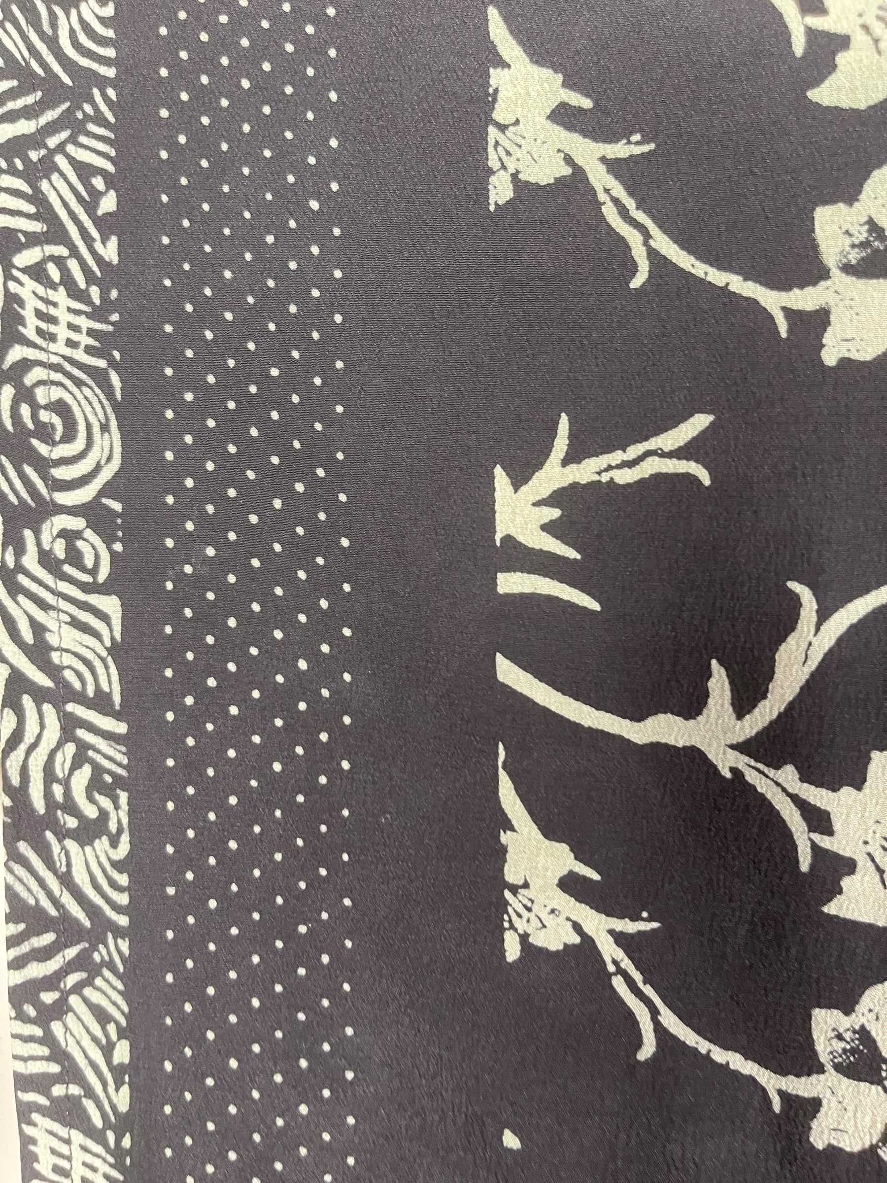 PRC7660 Wabi Sabi Pure Silk Kimono Sleeved Duster with Belt