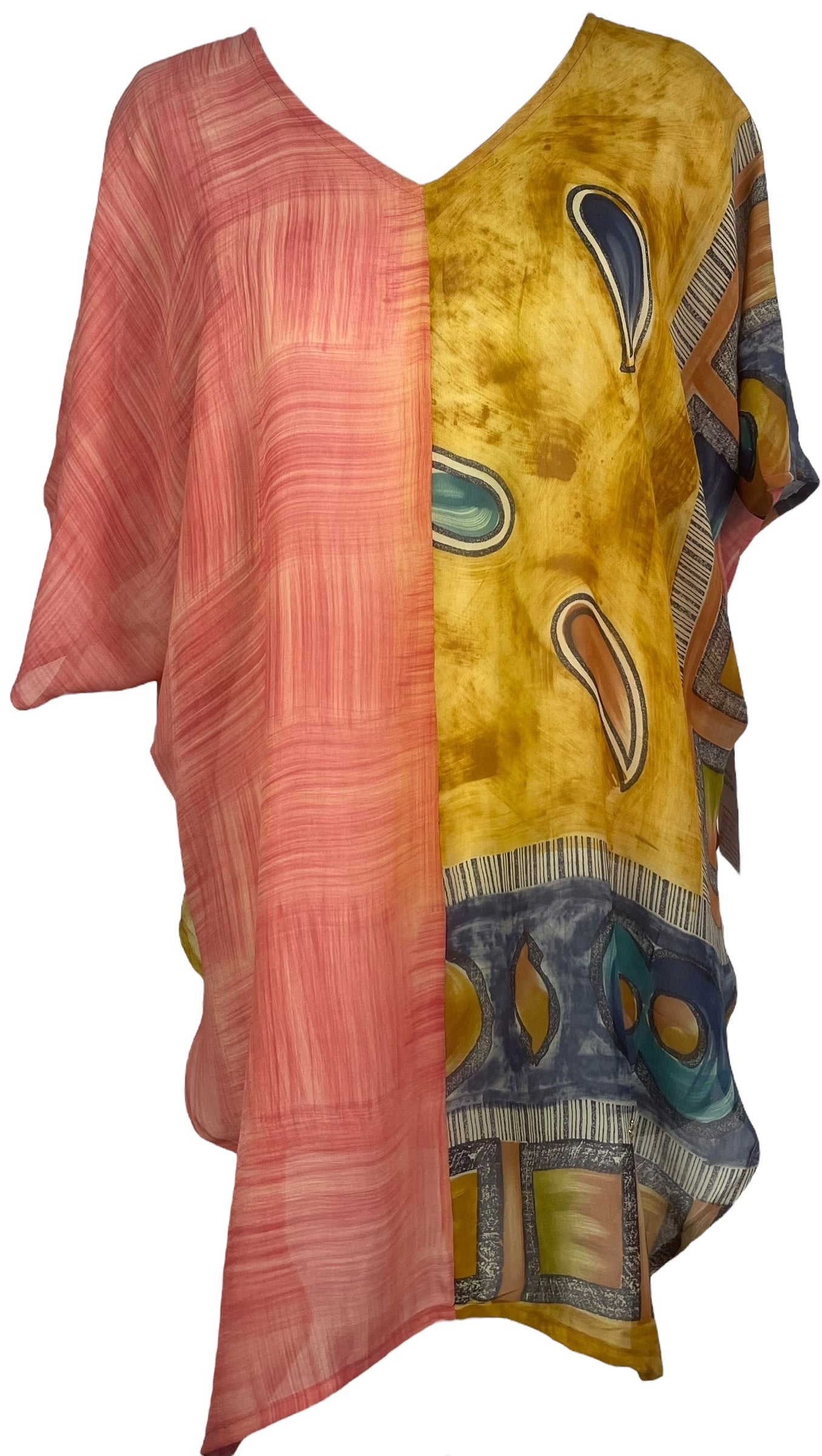 PREVIEW PRG8133  Sheer Avatar Pure Silk Waterfall Top