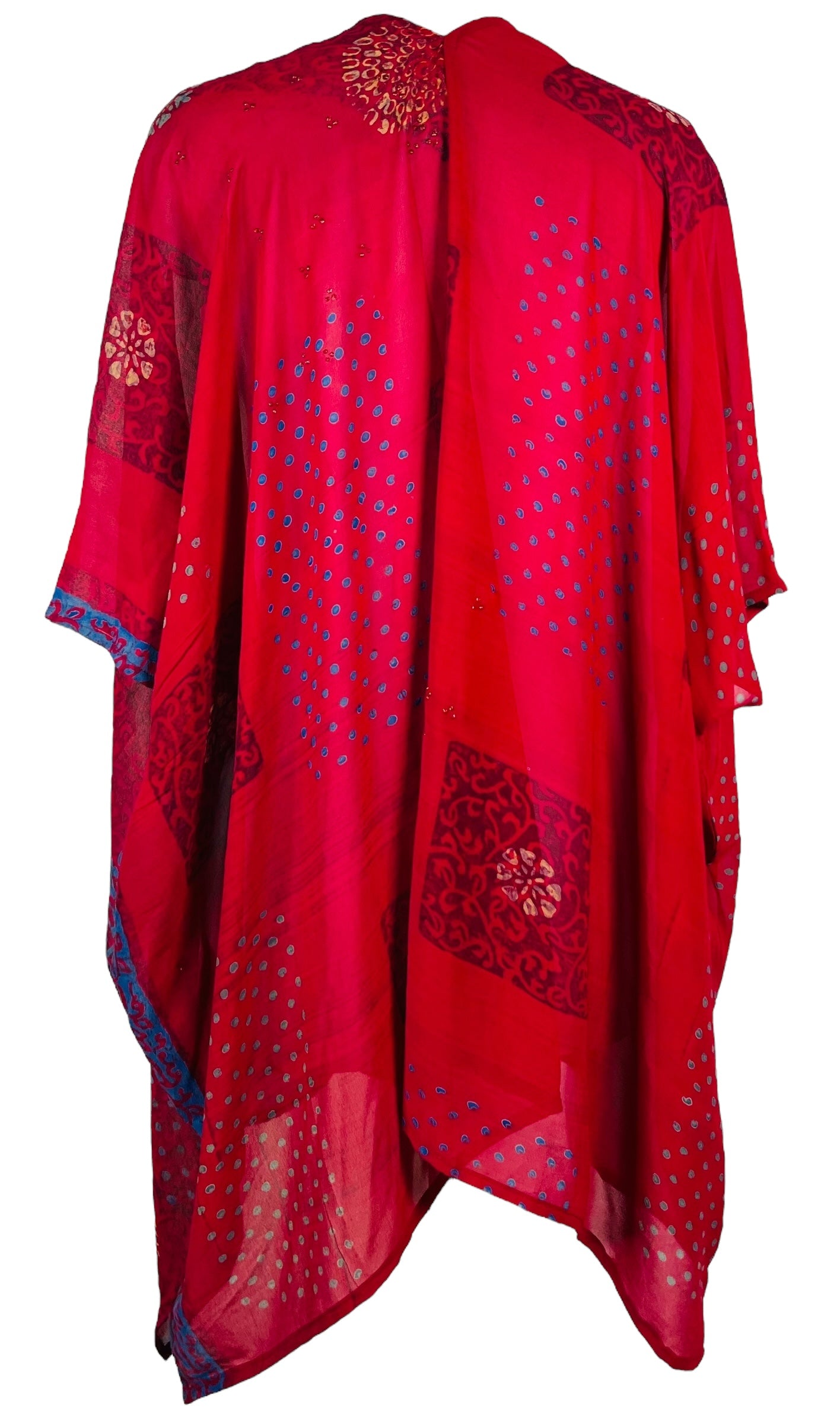 PRG7583 Sheer Avatar Pure Silk Cardigan