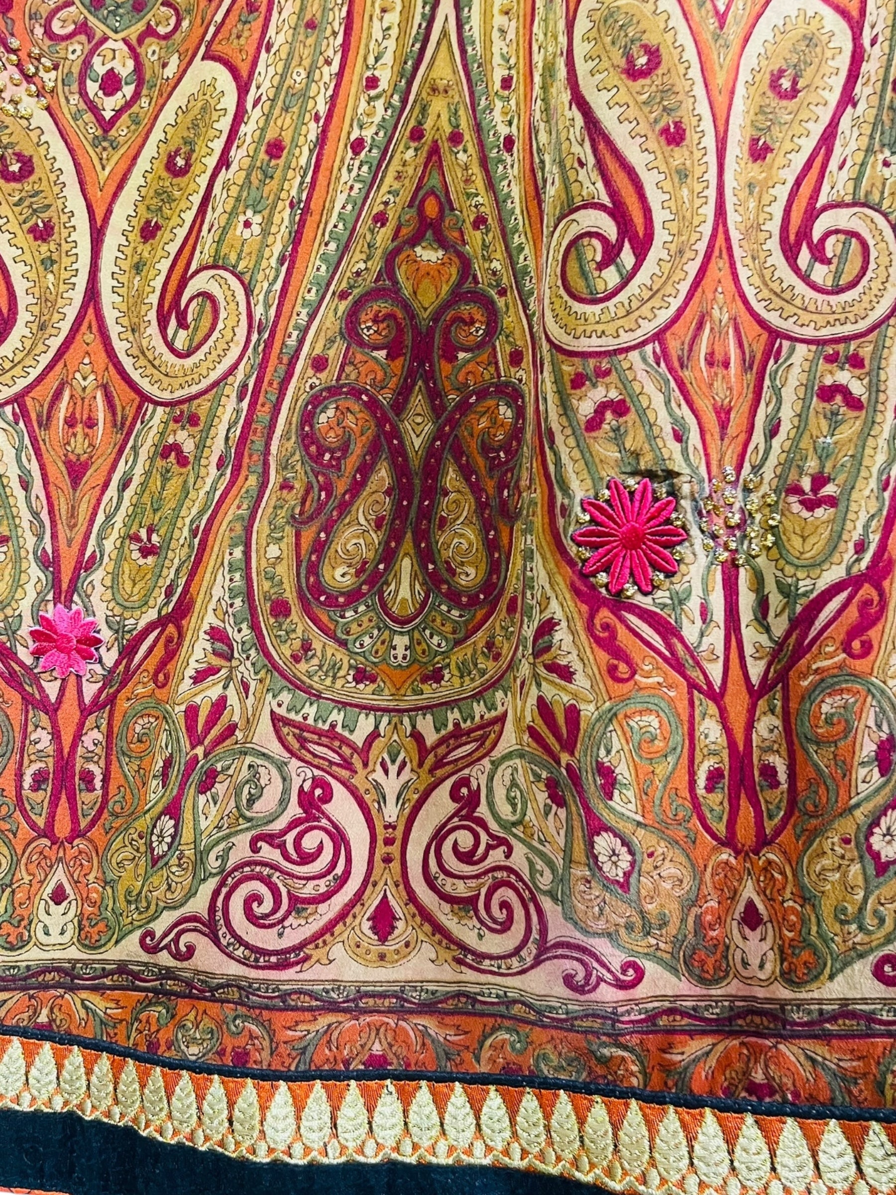 PRC6772 Avatar Pure Silk Maxi Kaftan