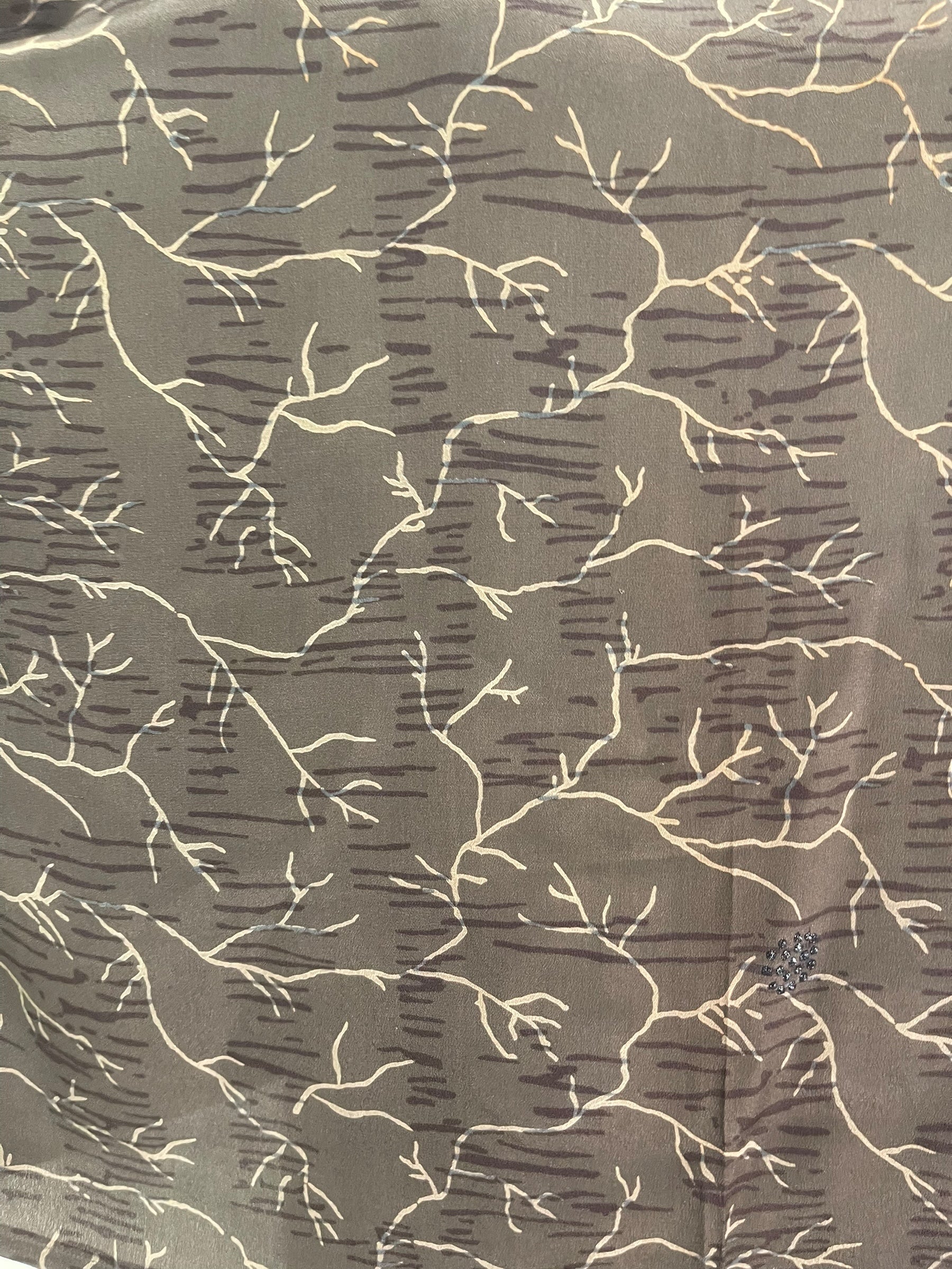 PRC7815 Avatar Pure Silk Side Slit Top