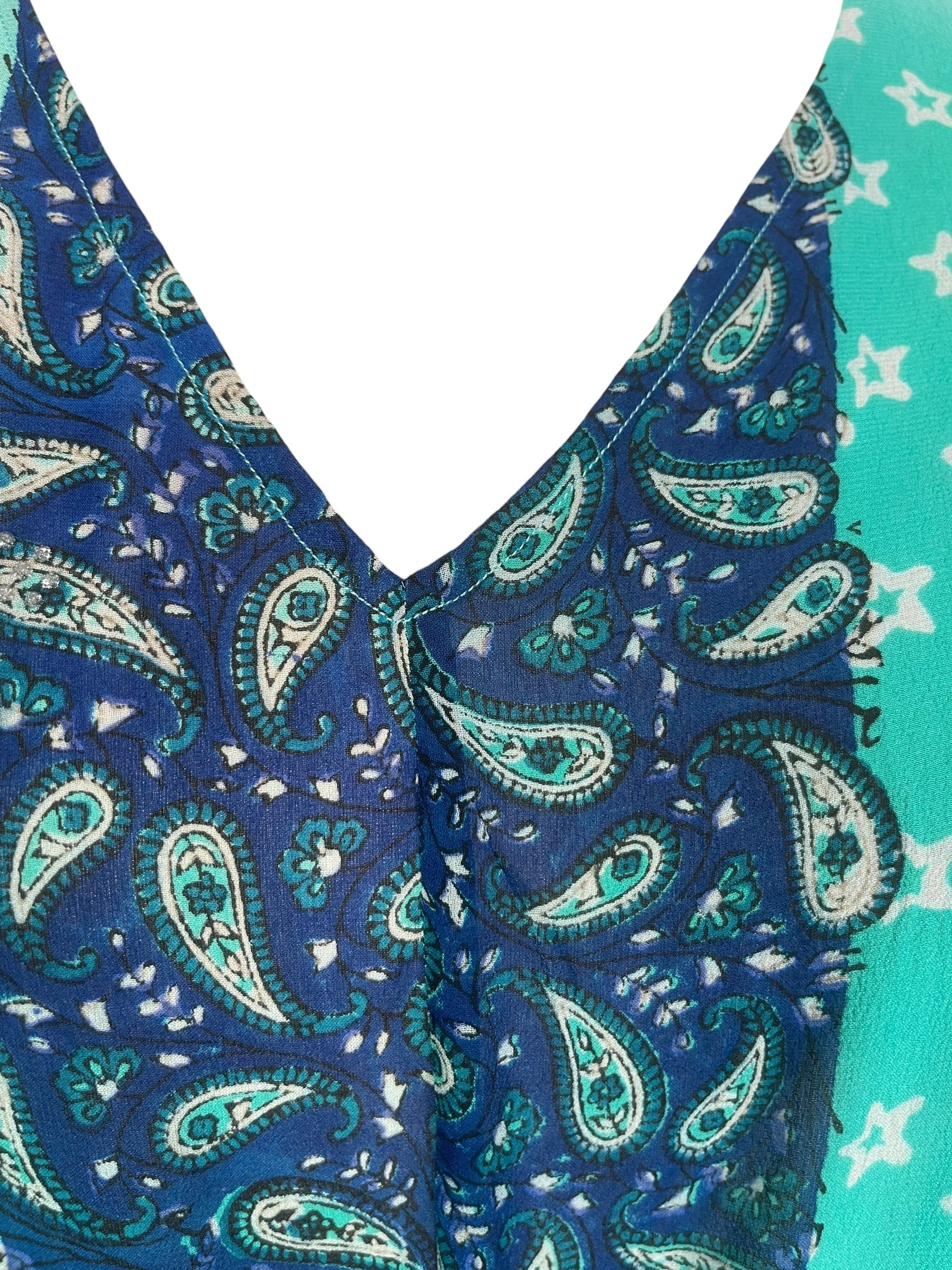 PRG8140 Sheer  Wabi Sabi Pure Silk Waterfall Top