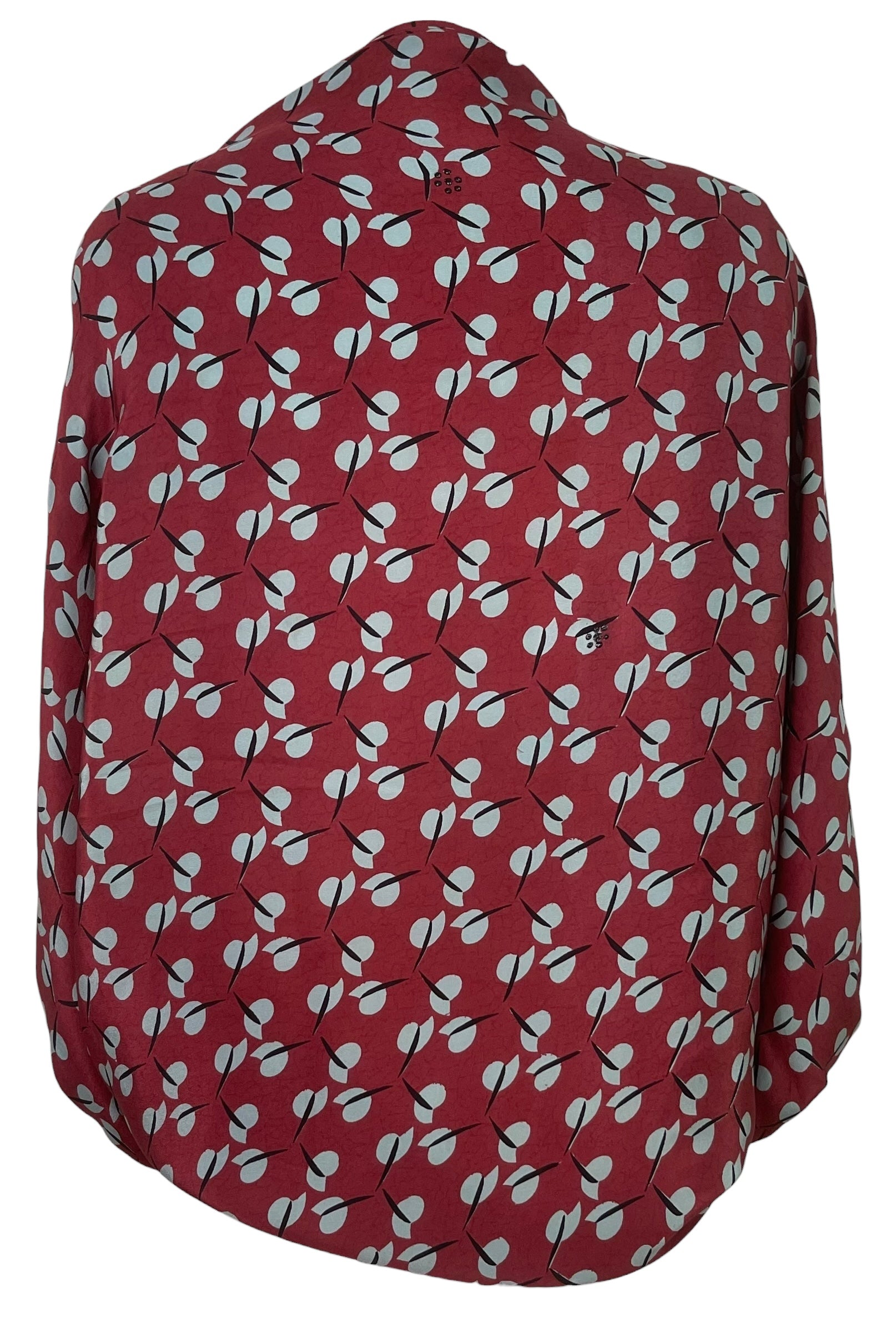 PREVIEW PRC8642 Avatar Pure Silk Bolero by MARCH2026 – Handmade ethical Bolero from sariKNOTsari using upcycled silk. Designed in Canada for travel and slow fashion, loved from Toronto to LA to Sydney.