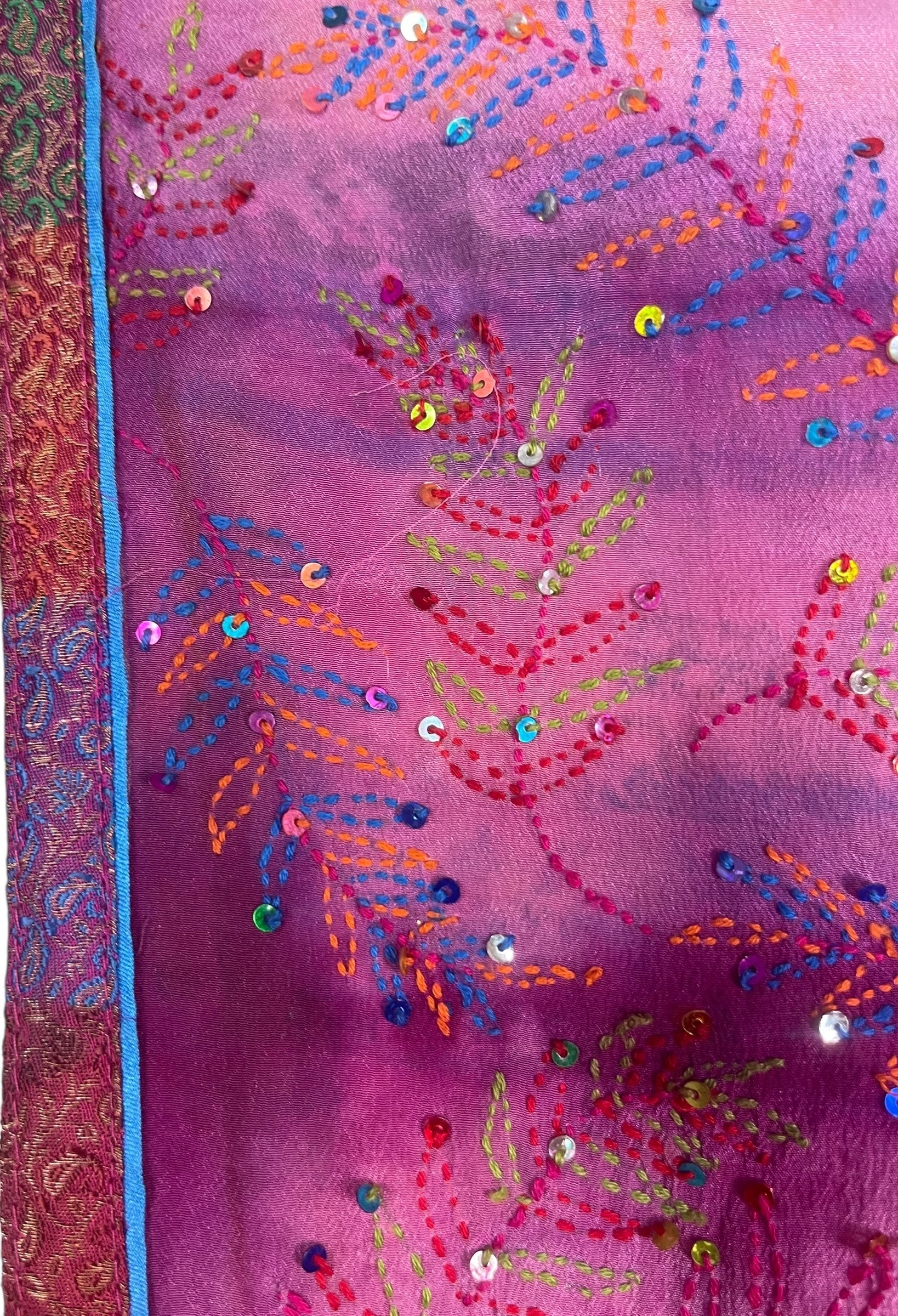 PREVIEW PRC8738  Avatar Pure Silk Long Tunic with Side Ties by MARCH2026 – Handmade ethical Side Tie Tunic from sariKNOTsari using upcycled silk. Designed in Canada for travel and slow fashion, loved from Toronto to LA to Sydney.