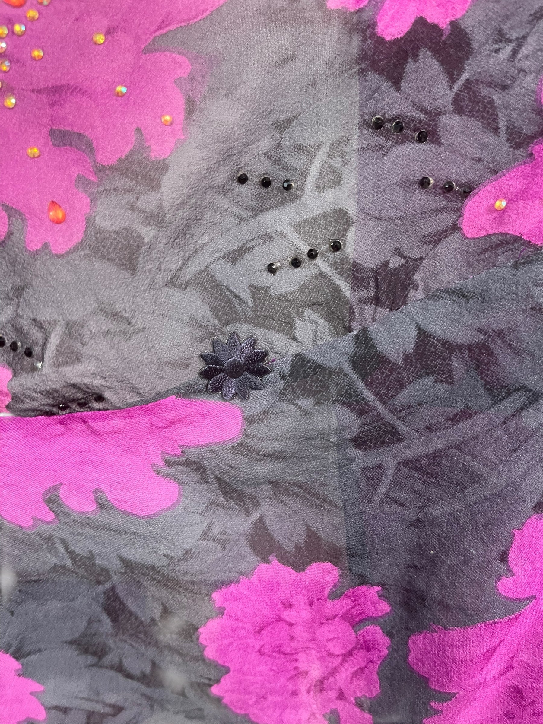 PRG8913  Sheer Wabi Sabi Sculptural Silk Long Tunic Dress by 15 FEBRUARY 2026 – Handmade ethical Sculptural Dress from sariKNOTsari using upcycled silk. Designed in Canada for travel and slow fashion, loved from Toronto to LA to Sydney.