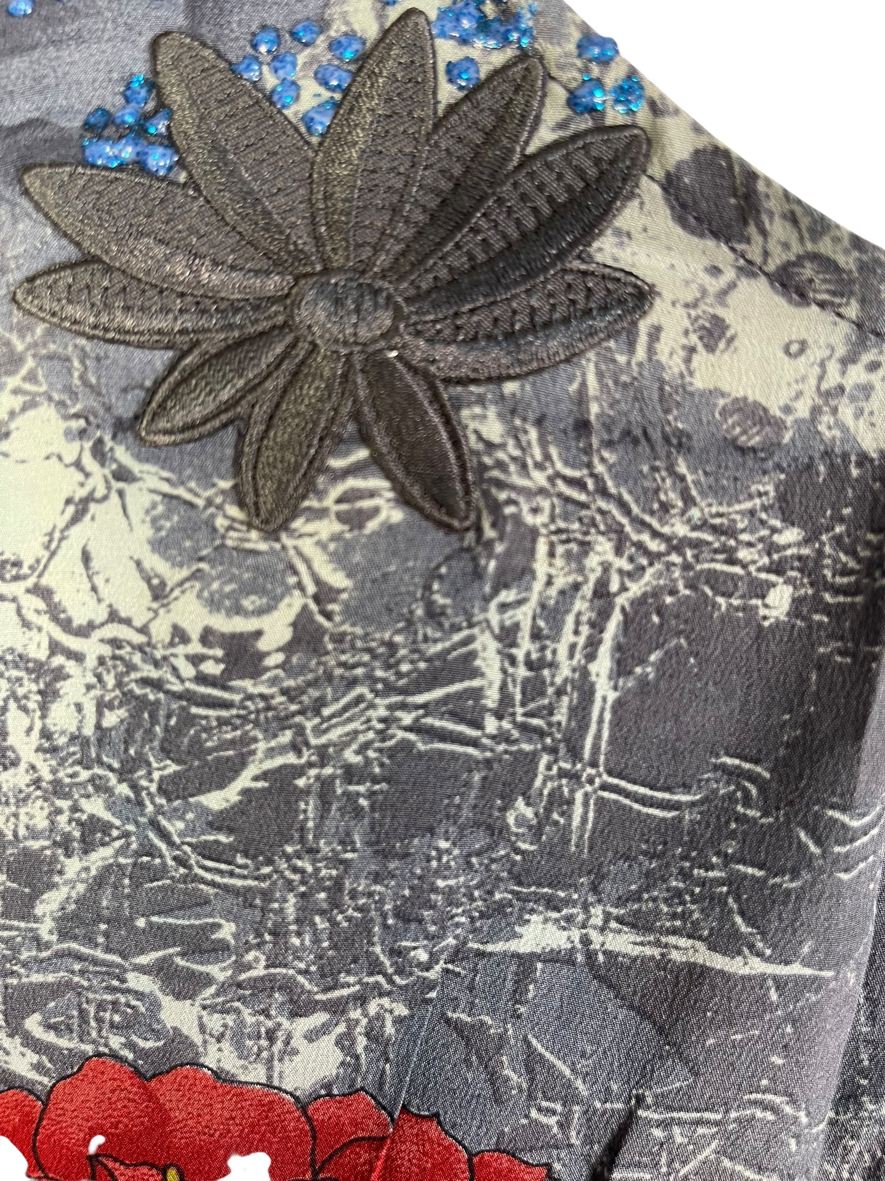 PRC7282 Wabi Sabi Pure Silk Waterfall Top