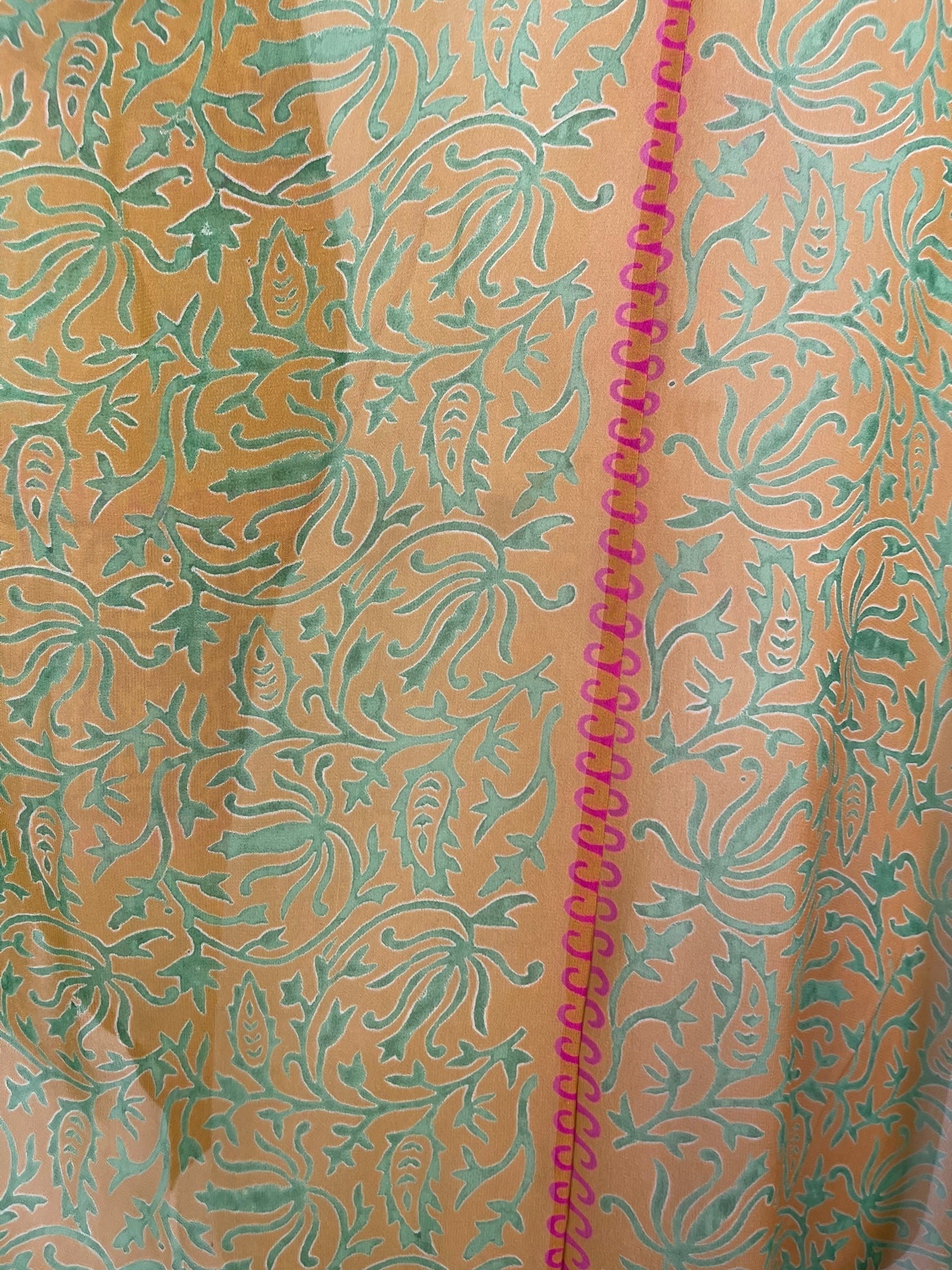 PRG7560 Sheer Avatar Pure Silk Waterfall Top