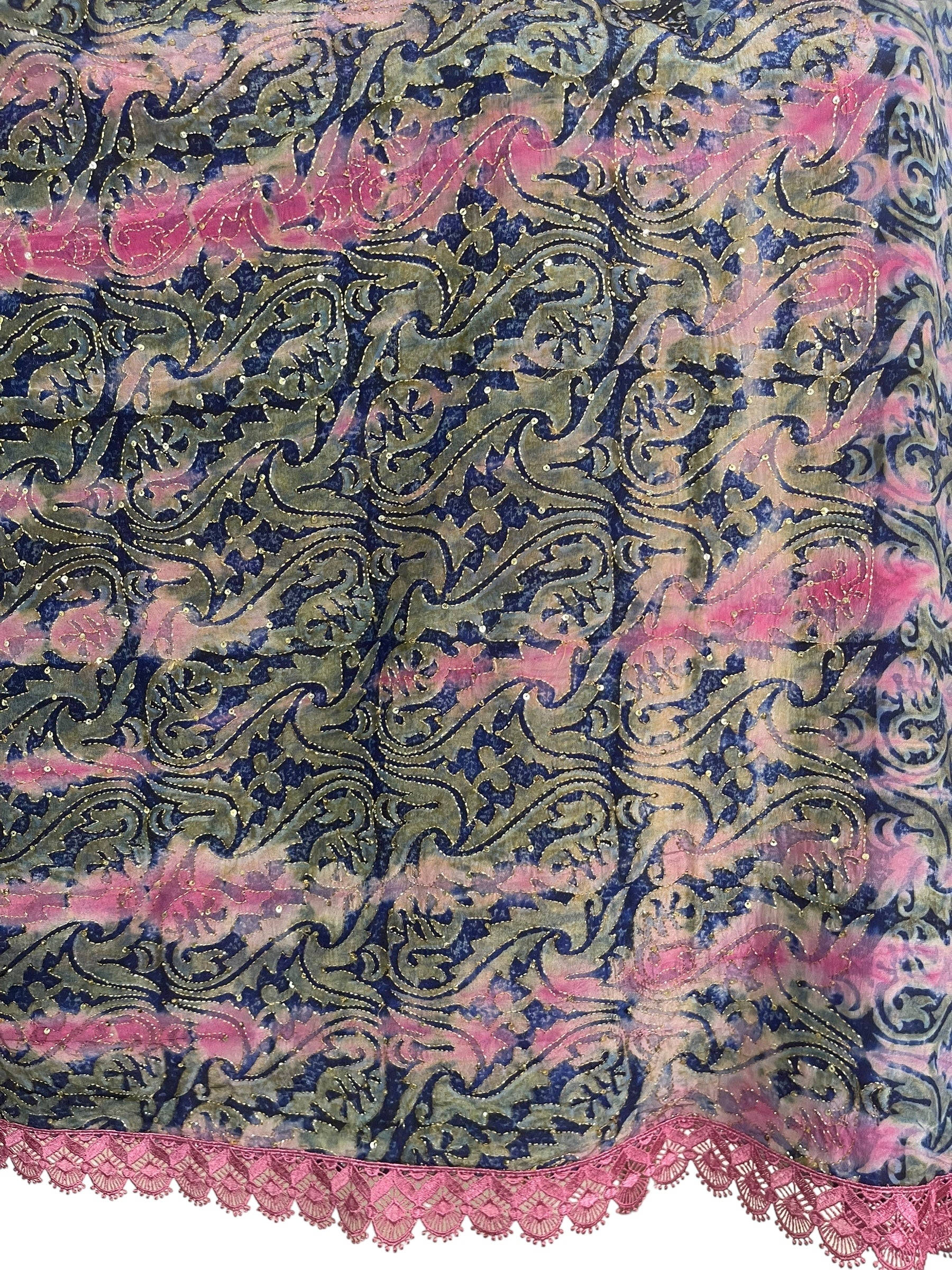 PRC8734 Avatar Pure Silk Short Kaftan Tunic with Slits by 15 FEBRUARY 2026 – Handmade ethical Short Kaftan from sariKNOTsari using upcycled silk. Designed in Canada for travel and slow fashion, loved from Toronto to LA to Sydney.