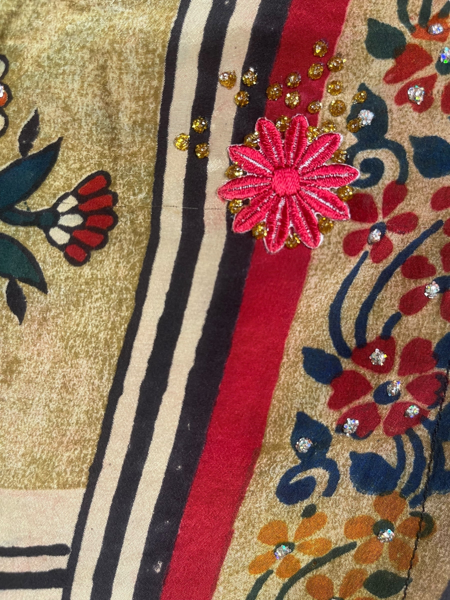 PRC7601 Wabi Sabi Pure Silk Long Tunic with Side Ties