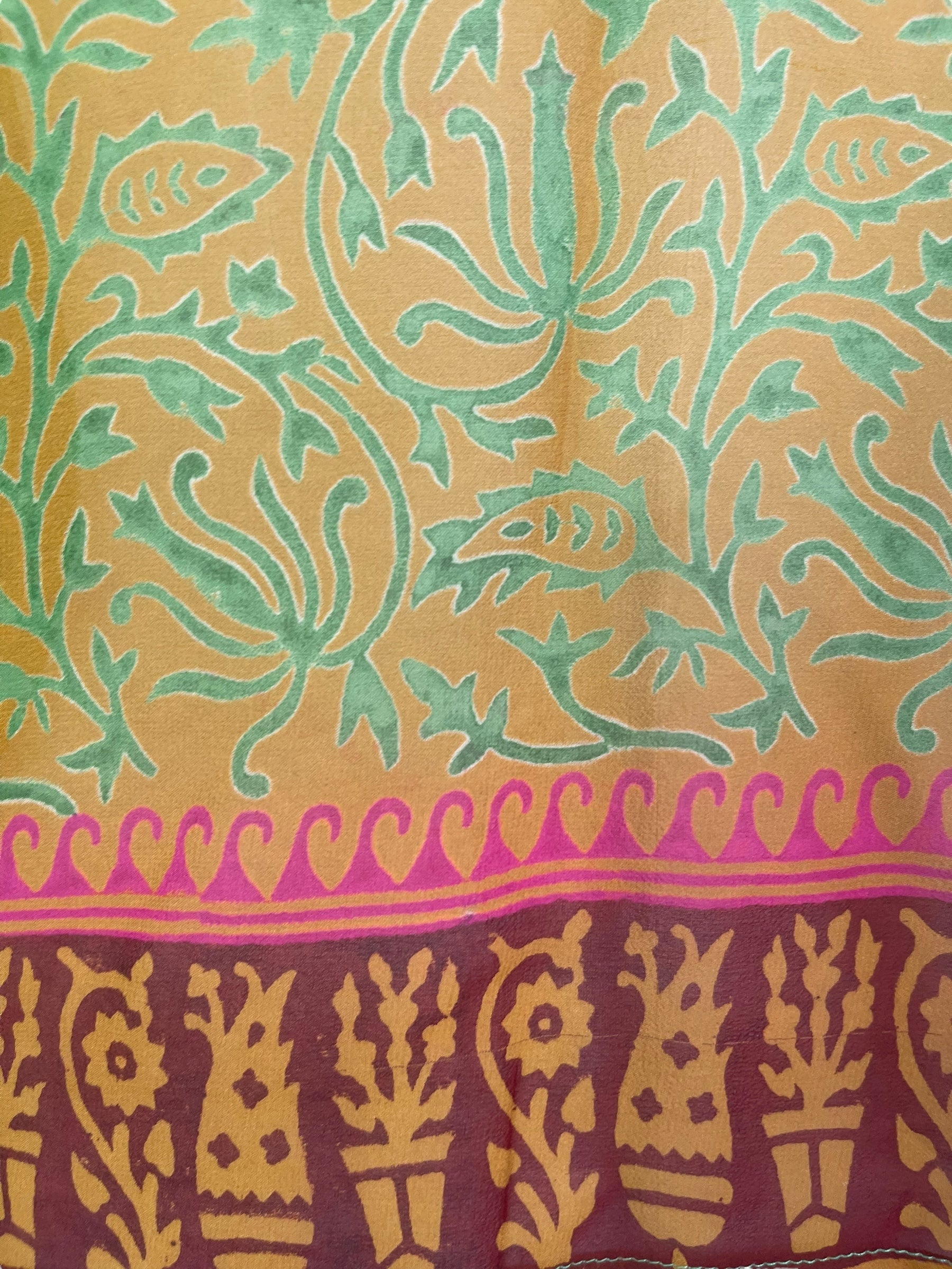 PRG7560 Avatar Pure Silk Kimono-Sleeved Top