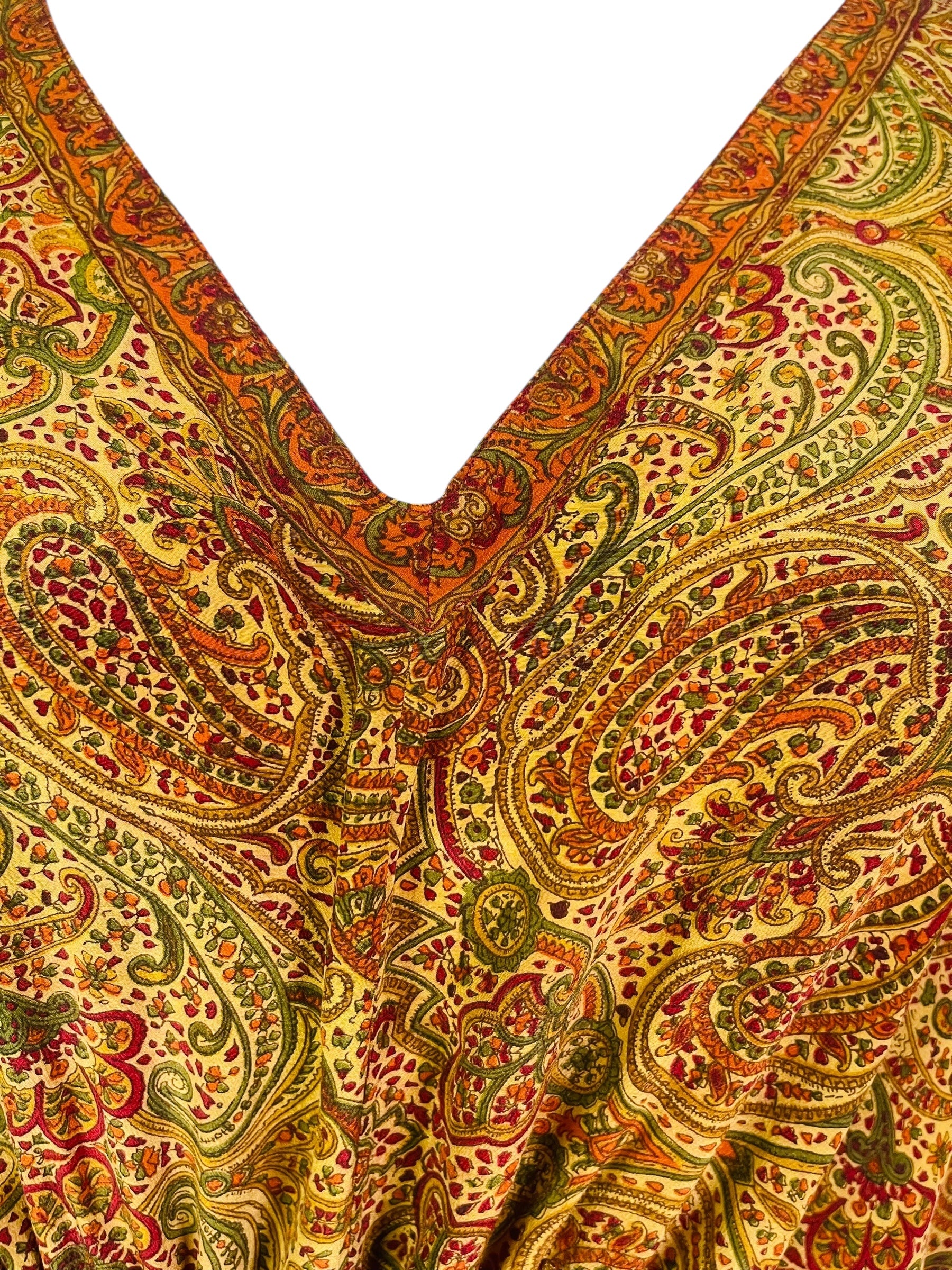 PRC6772 Avatar Pure Silk Maxi Kaftan