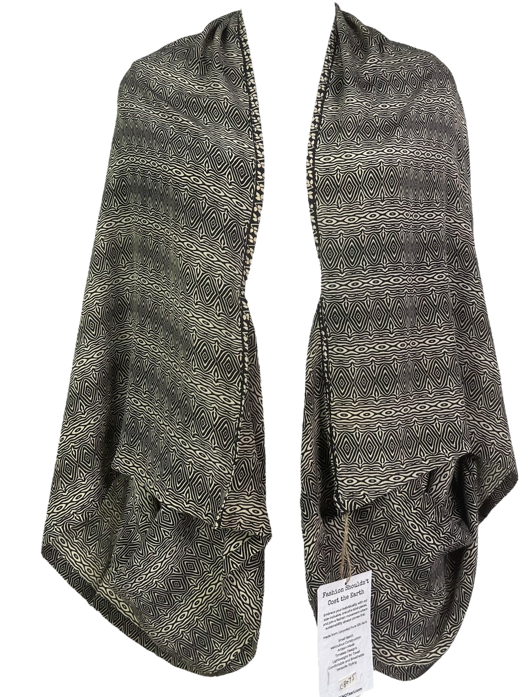 PRC8075 Avatar Pure Silk Shrug