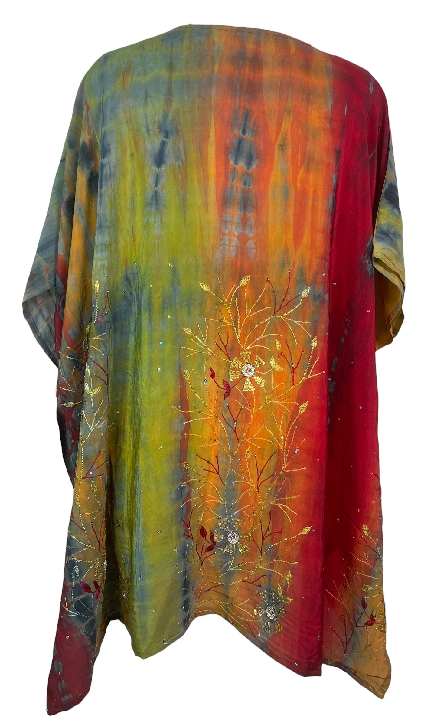 PREVIEW PRC8634 Avatar Pure Silk Short Kaftan Tunic with Slits