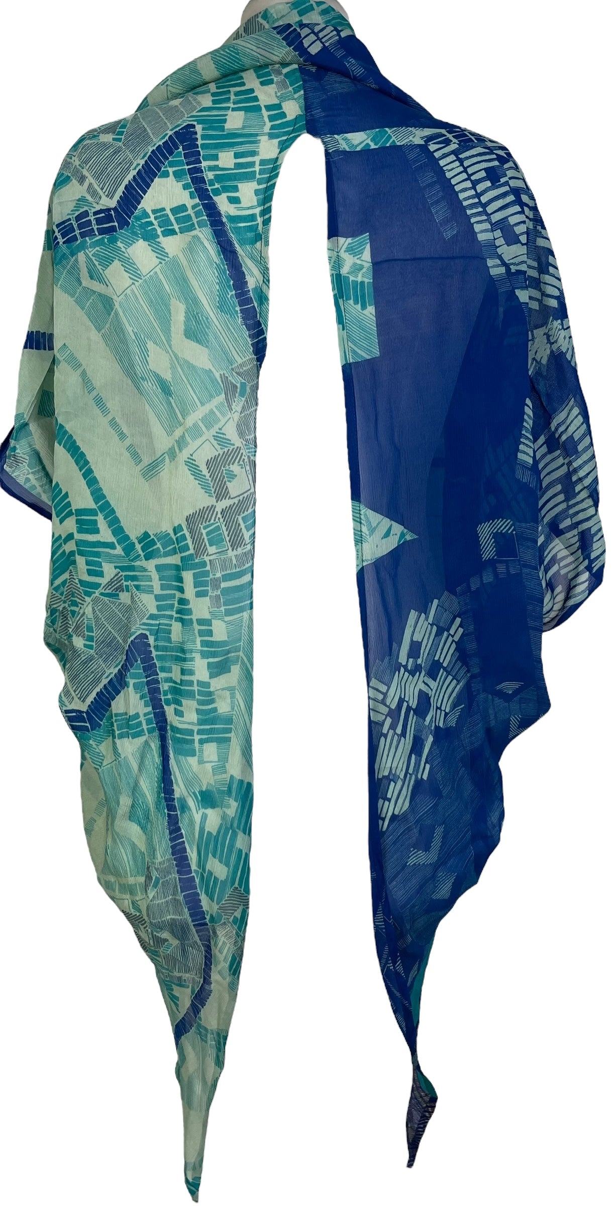 PRG7102 Sheer Wabi Sabi Pure Silk Cardigan