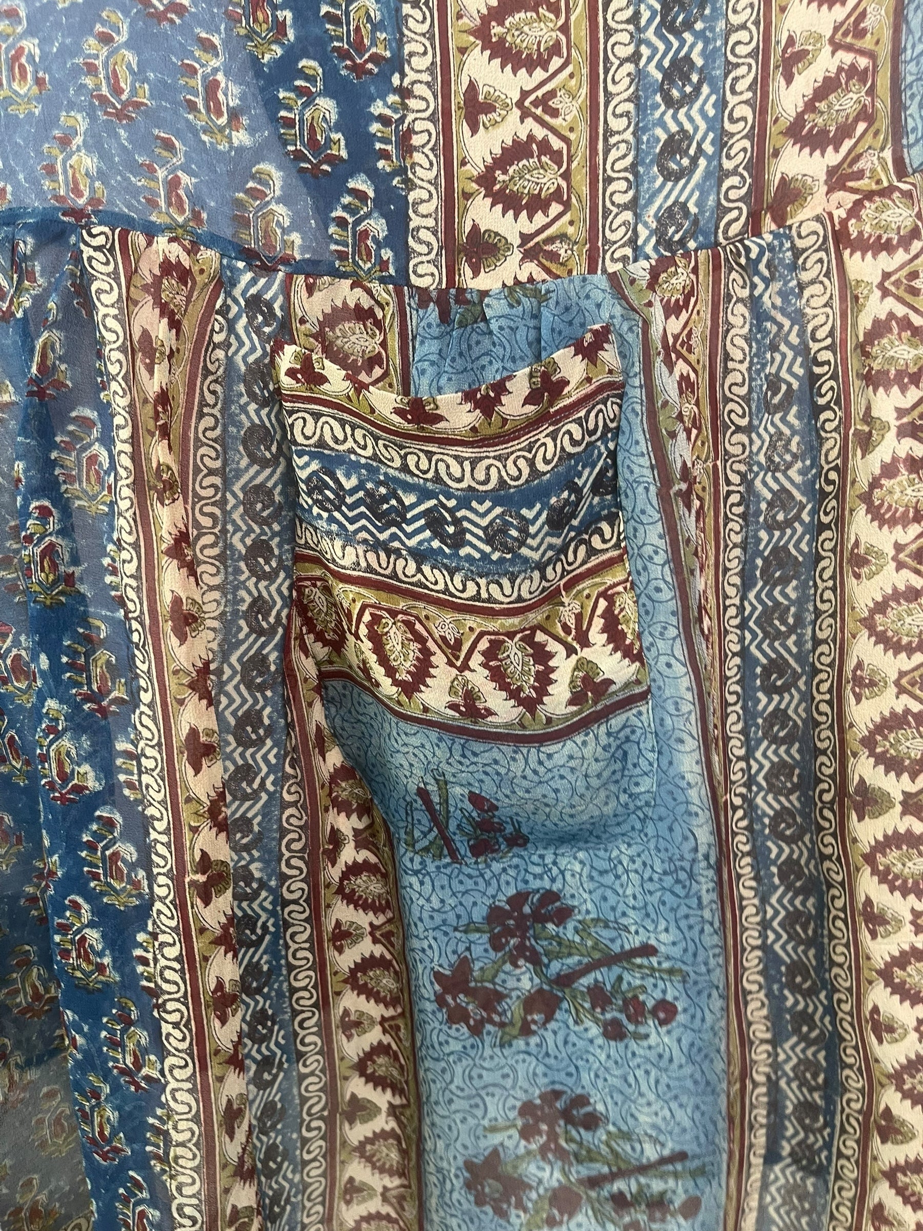 PRG8164 Sheer Avatar Pure Silk Boxy Babydoll Dress