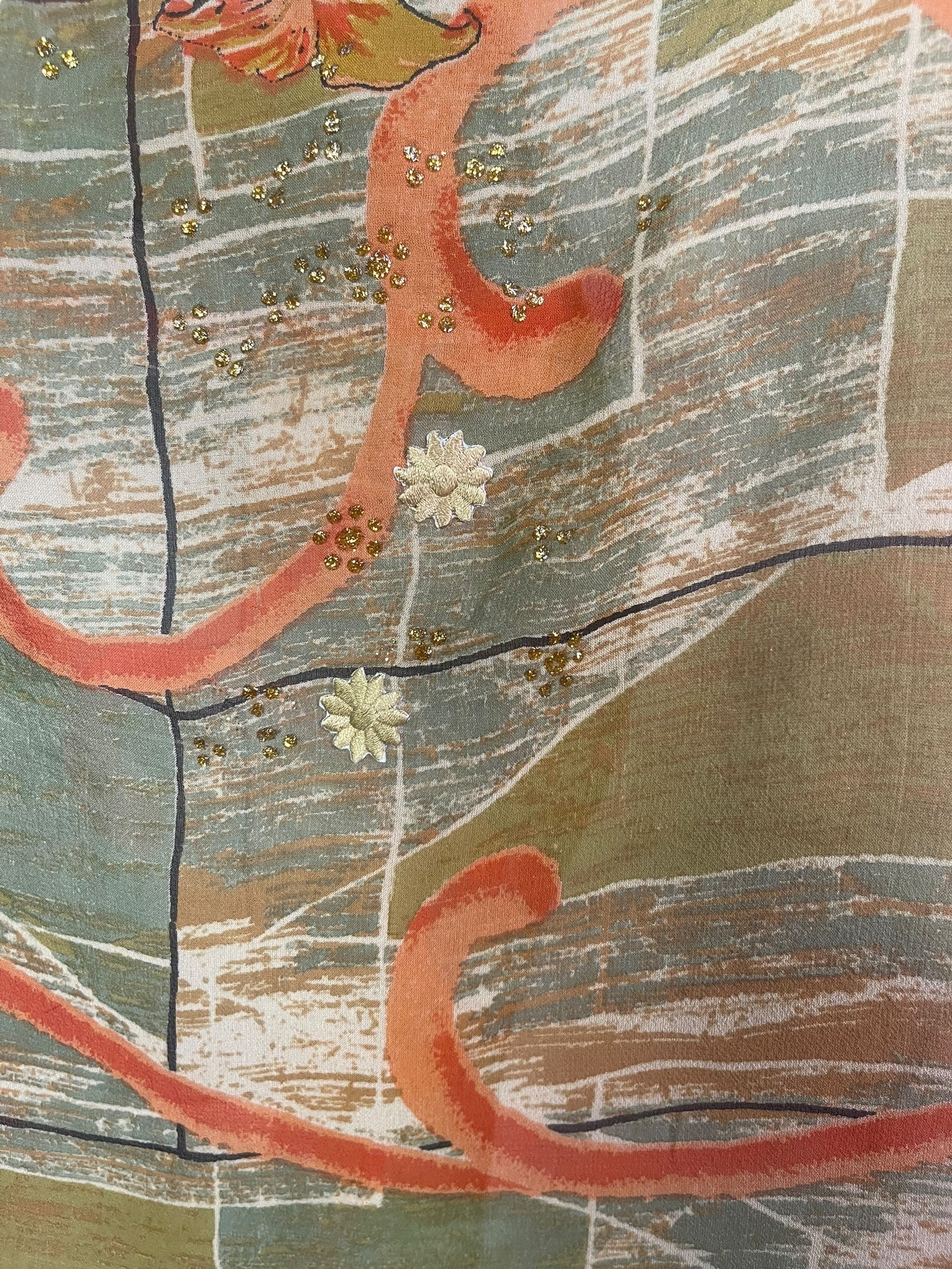 PREVIEW PRG8101 Wabi Sabi Pure Silk Long Tunic with Side Ties by DECEMBER2025 – Handmade ethical Side Tie Tunic from sariKNOTsari using upcycled silk. Designed in Canada for travel and slow fashion, loved from Toronto to LA to Sydney.