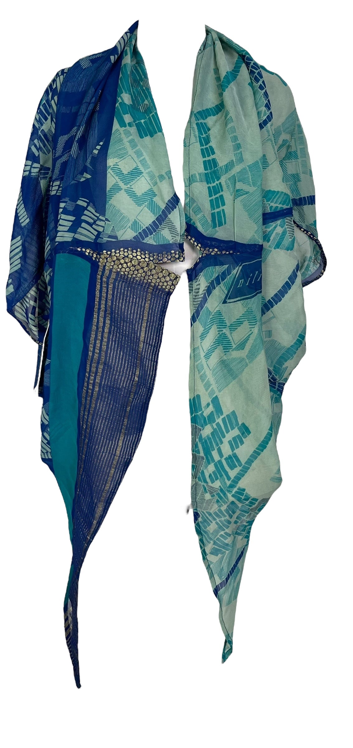 PRG7102 Sheer Wabi Sabi Pure Silk Cardigan