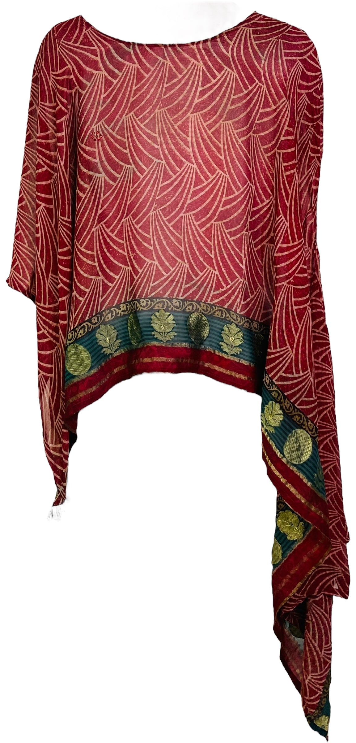 PRG7138 Sheer Wabi Sabi Pure Silk Versatile Vest