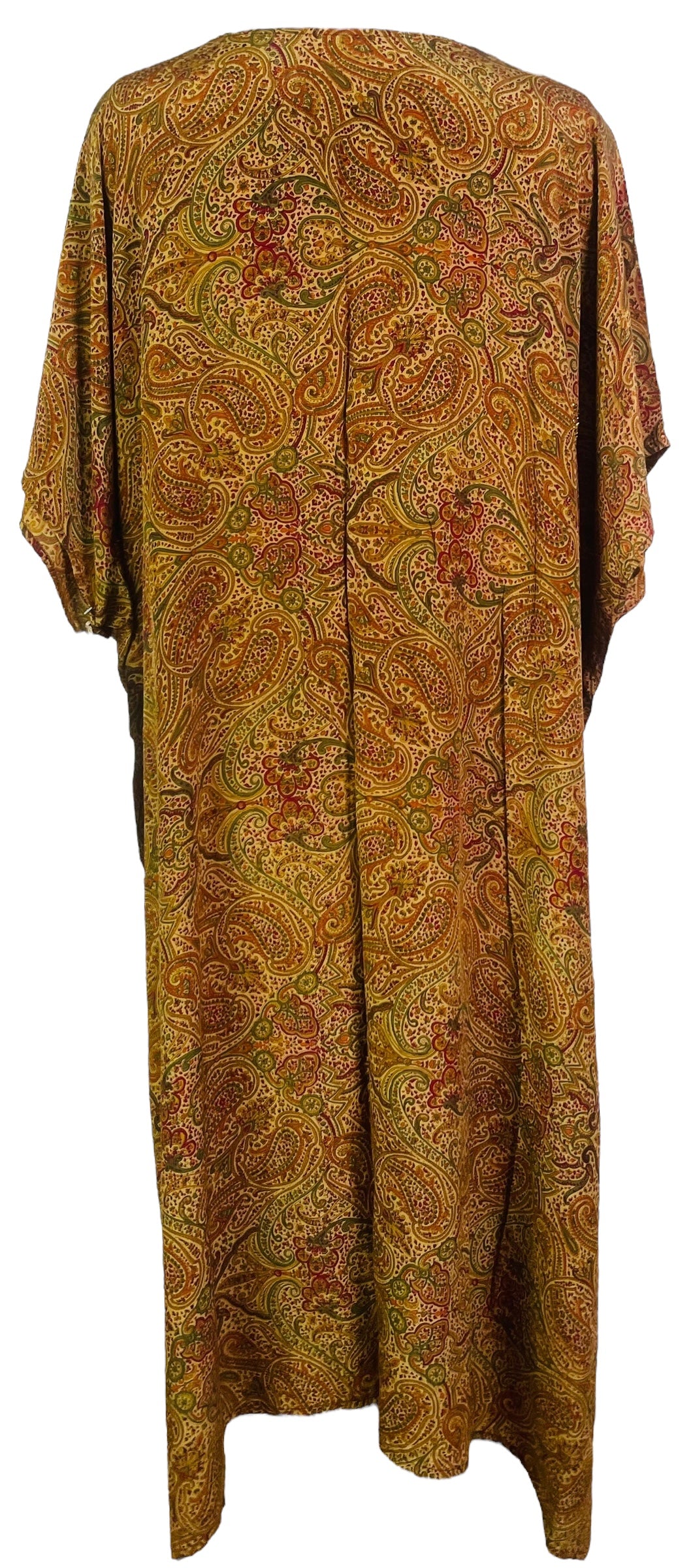 PRC6772 Avatar Pure Silk Maxi Kaftan