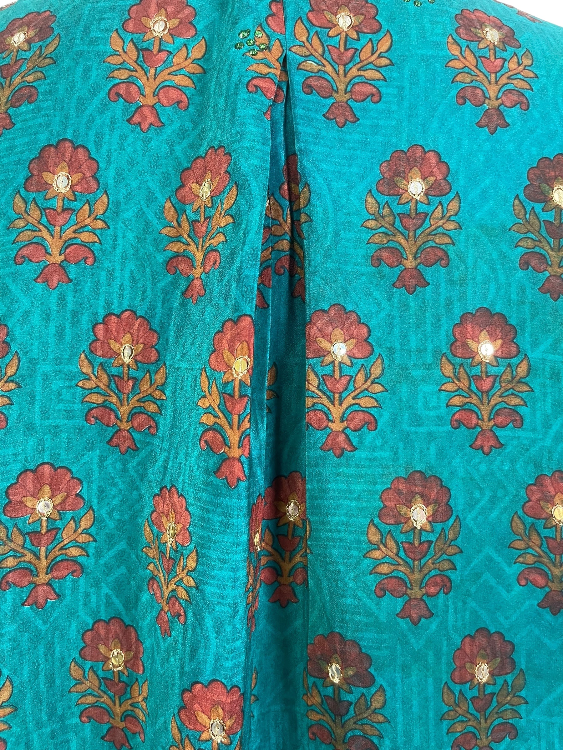 PRC7950 Wabi Sabi Pure Silk Self Pocket Tunic Dress