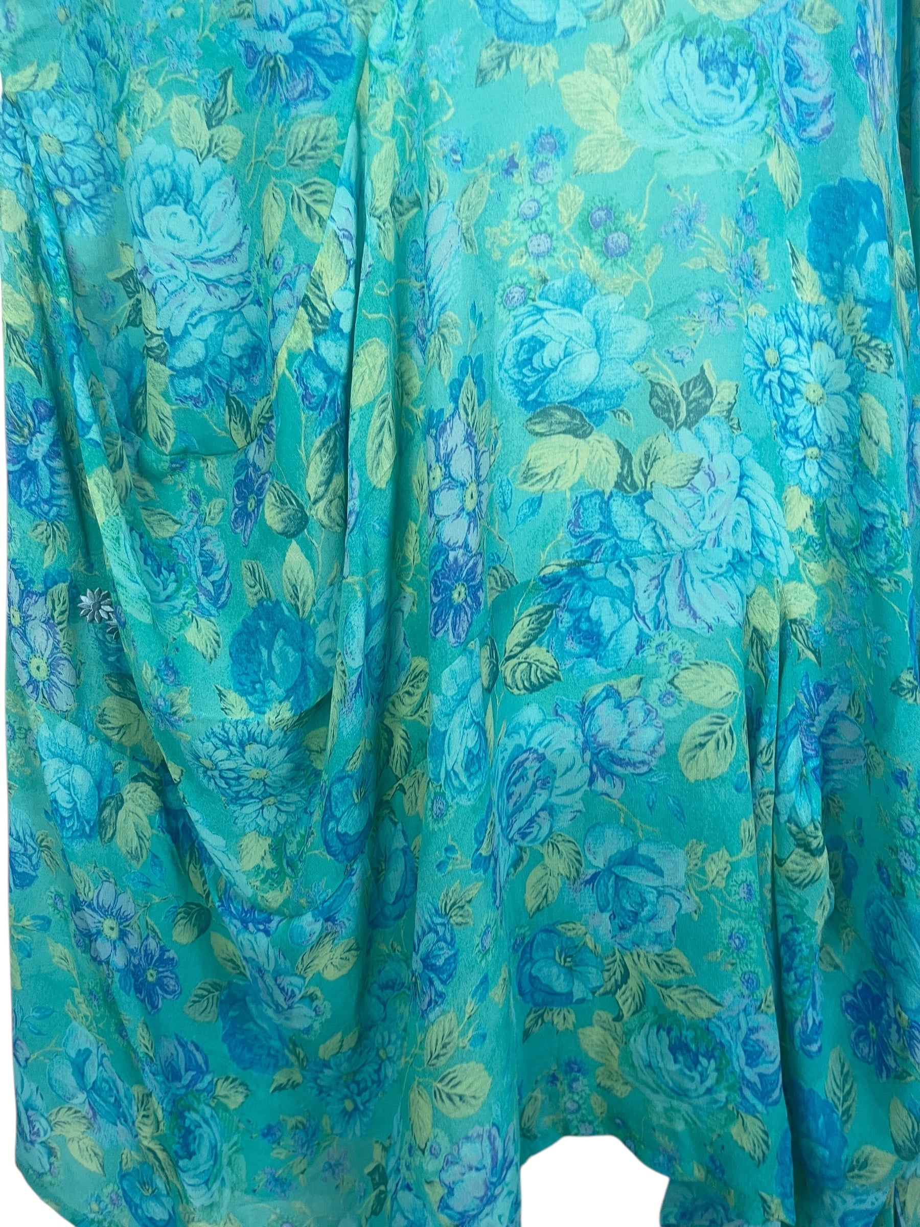 PREVIEW PRG8439 Sheer Avatar Pure Silk Sculptural Long Tunic Dress by FEBRUARY2026 – Handmade ethical Sculptural Dress from sariKNOTsari using upcycled silk. Designed in Canada for travel and slow fashion, loved from Toronto to LA to Sydney.