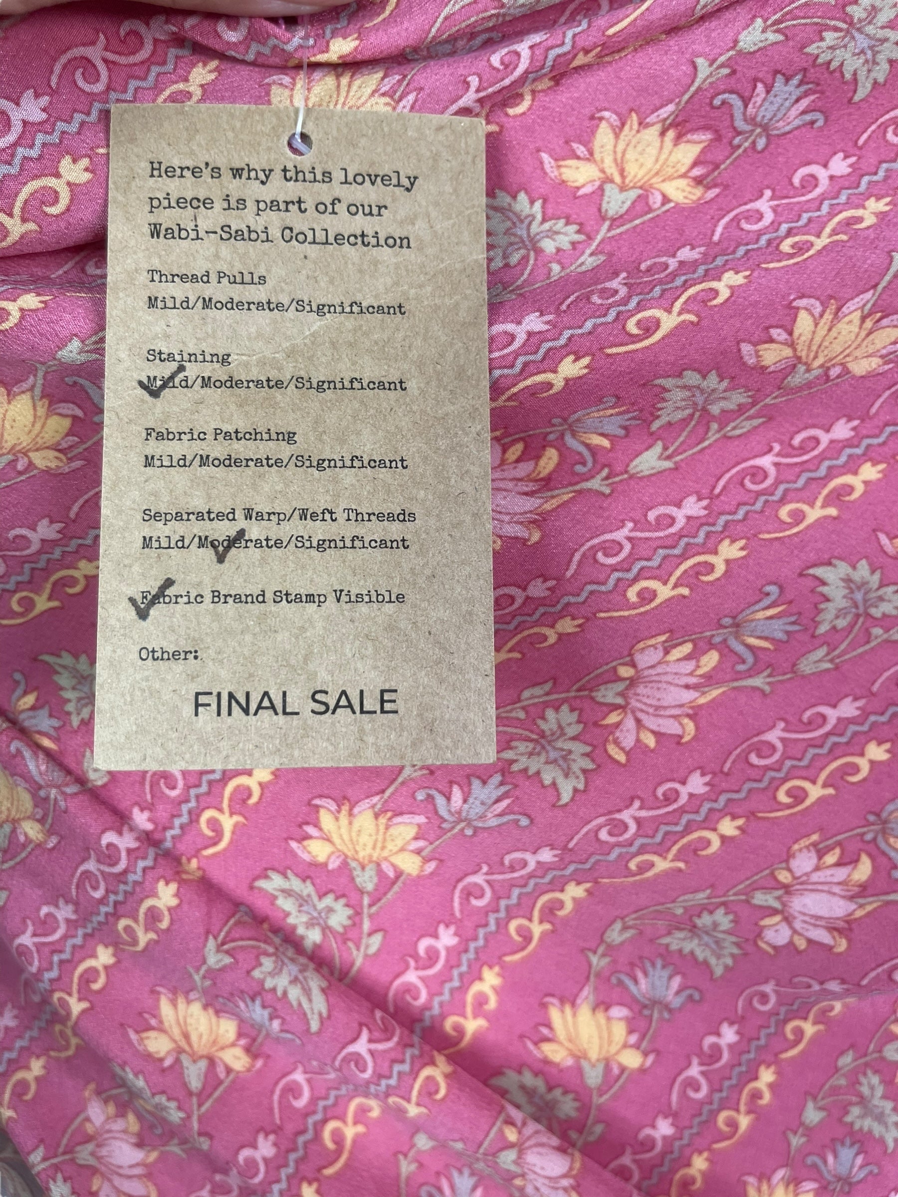 PRC7908 Wabi Sabi Pure Silk Boxy Top