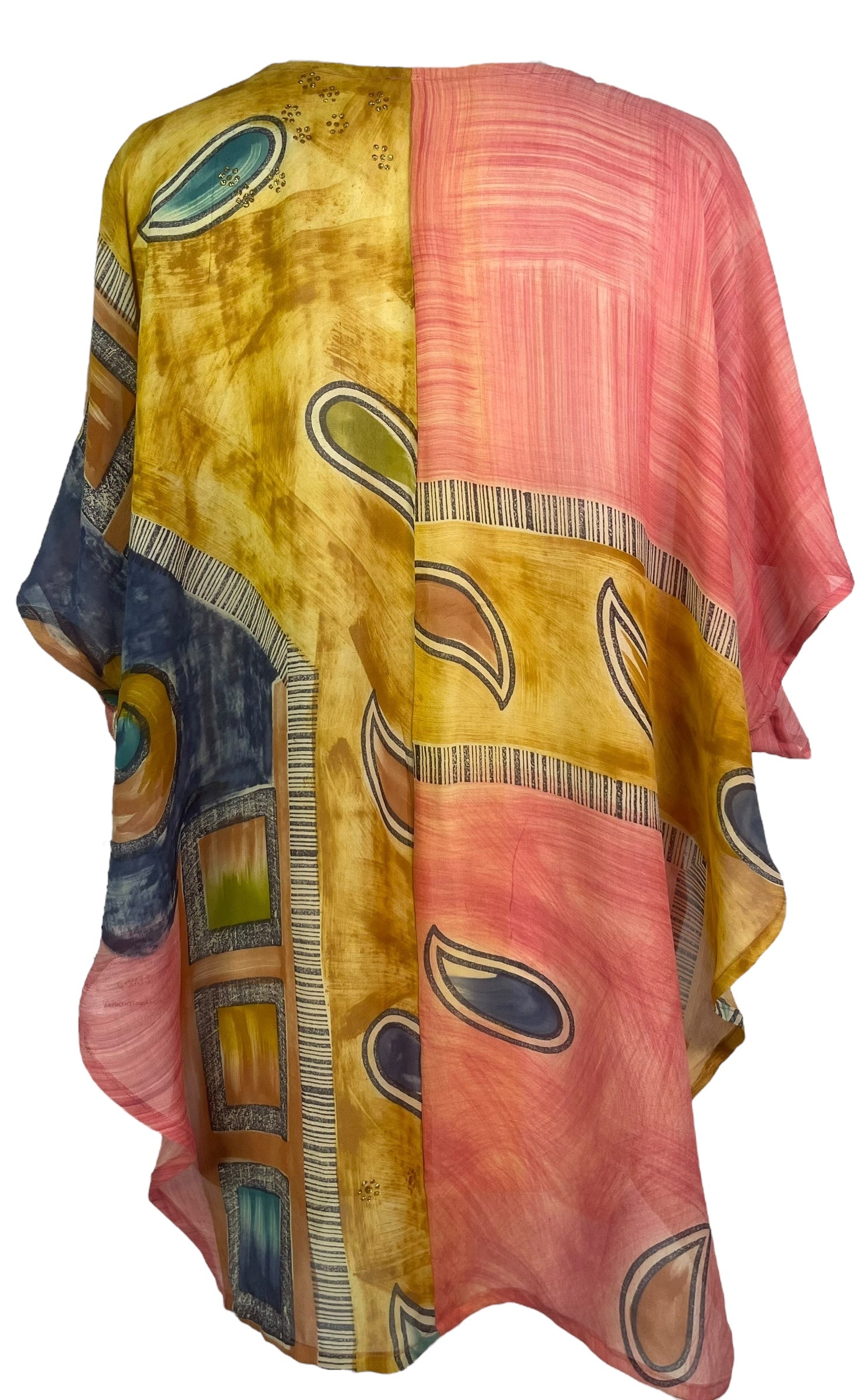 PREVIEW PRG8133  Sheer Avatar Pure Silk Waterfall Top