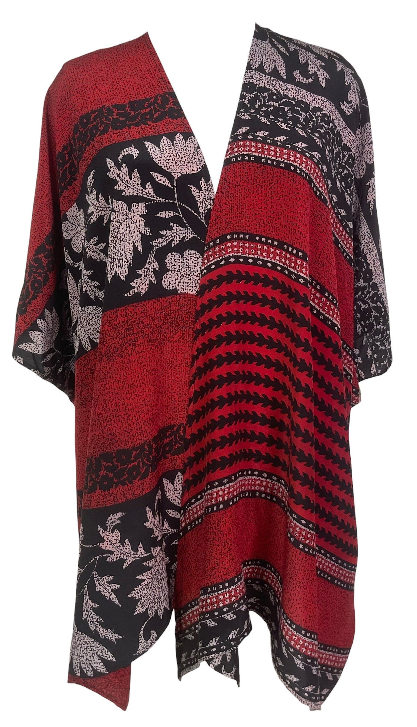 PREVIEW PRC8614 Avatar Pure Silk Cardigan by FEBRUARY2026 – Handmade ethical Cardigan from sariKNOTsari using upcycled silk. Designed in Canada for travel and slow fashion, loved from Toronto to LA to Sydney.