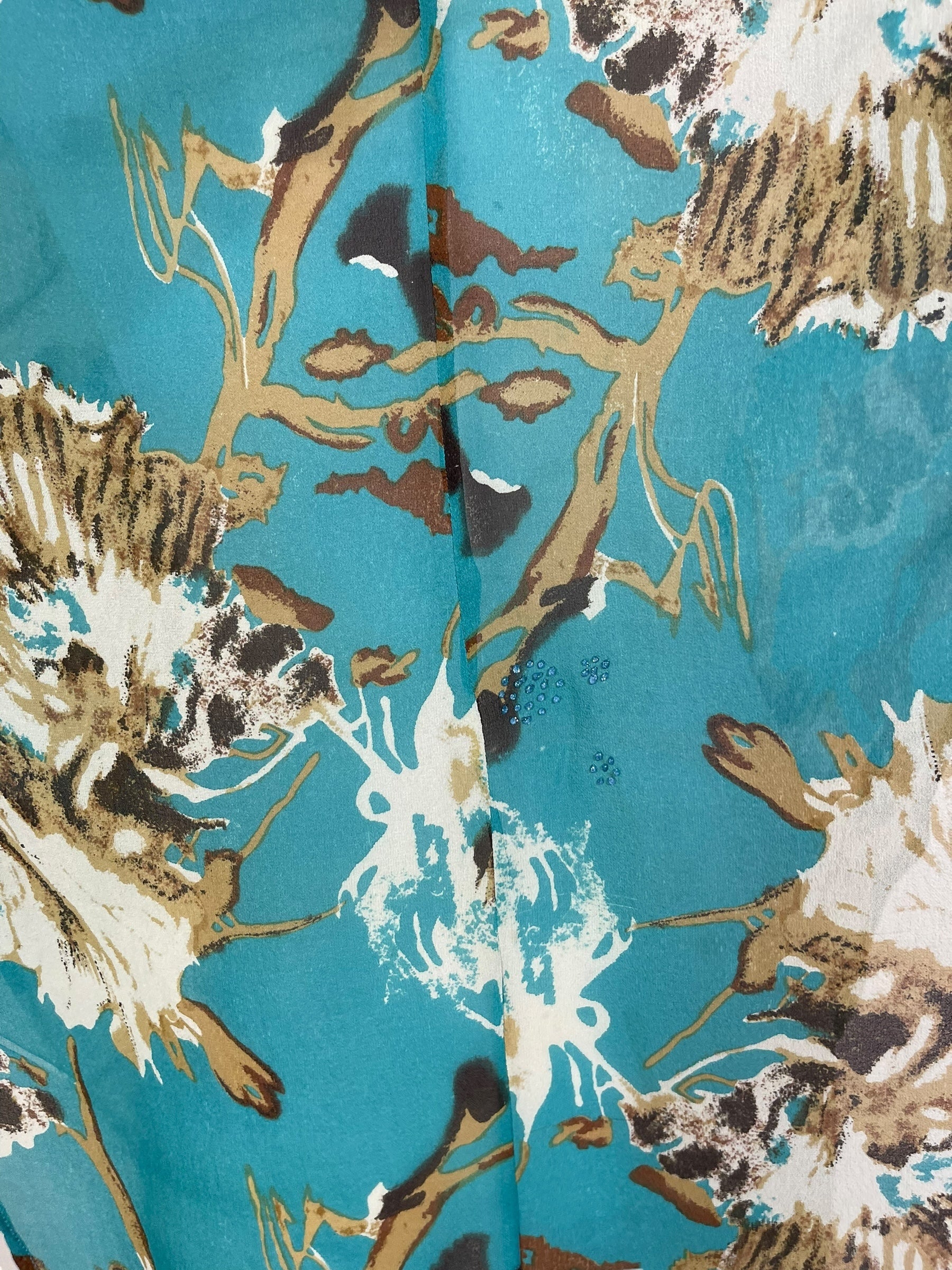 PRC6980 Avatar Pure Silk Waterfall Top