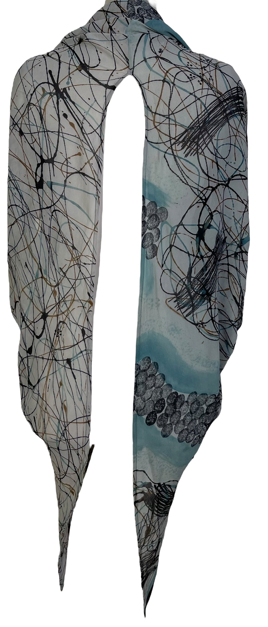 DEEANNS PRG7262 Sheer Avatar Pure Silk Cardigan