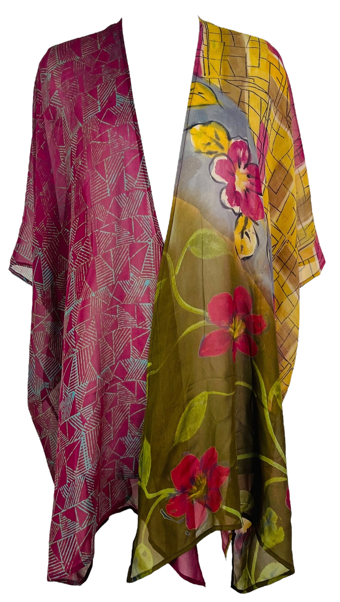 PRG7573 Sheer Avatar Pure Silk Cardigan