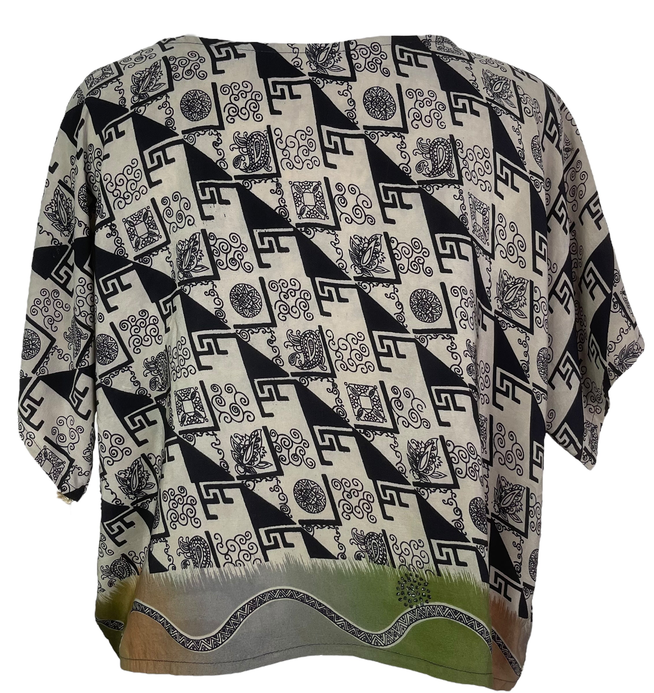 PREVIEW PRC5495 Avatar Pure Silk Boxy Top