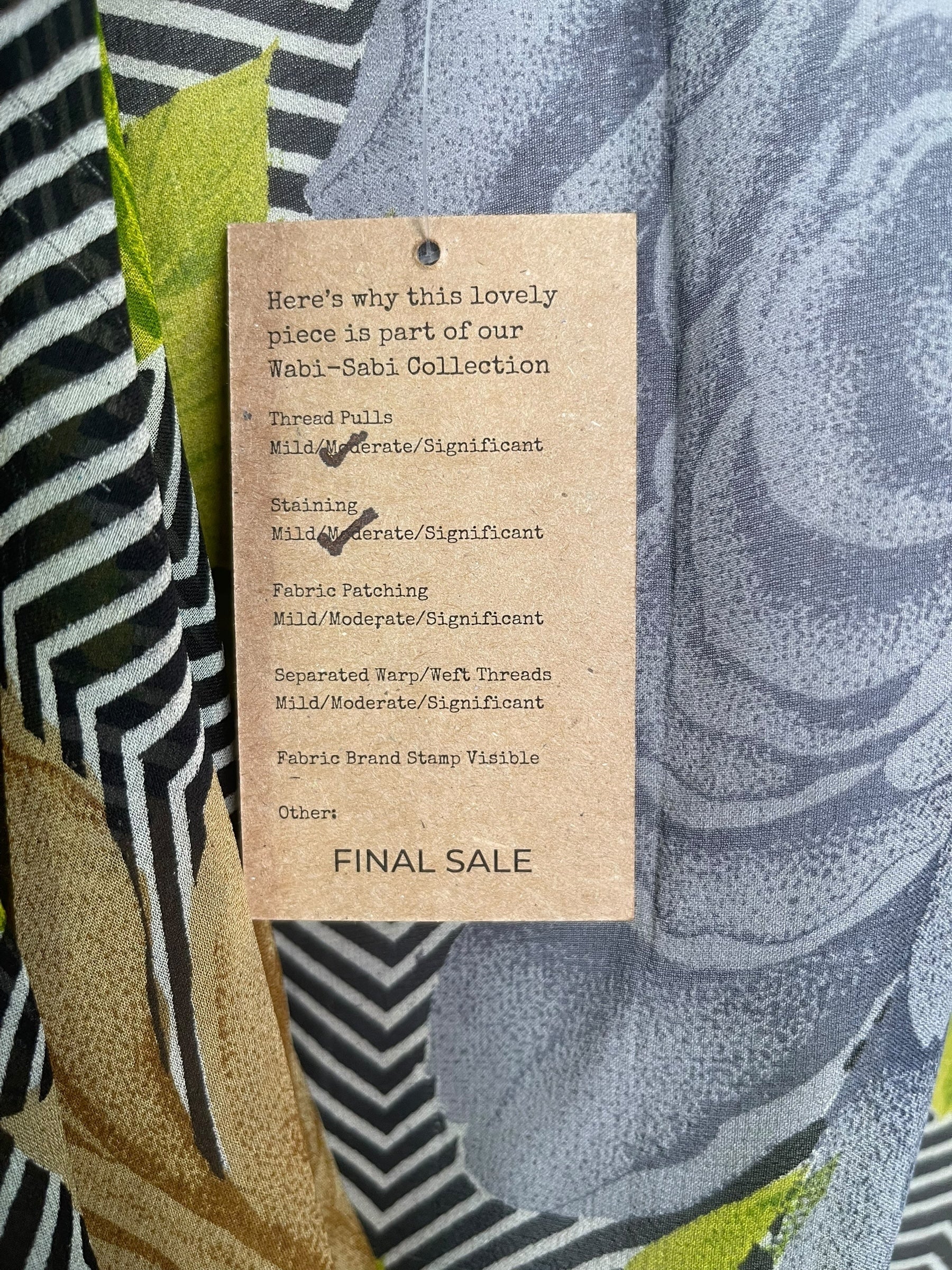 PRG8154 Sheer Wabi Sabi Pure Silk Versatile Vest