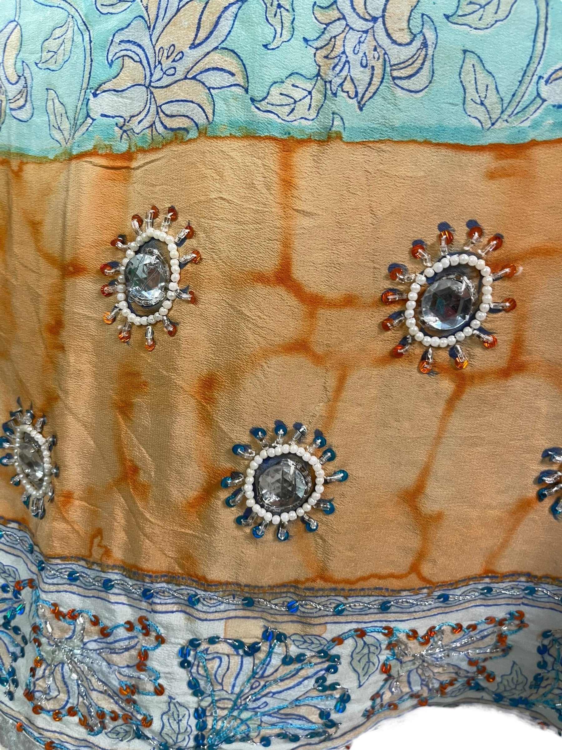 PRC8013 Wabi Sabi Pure Silk One Shoulder Dress