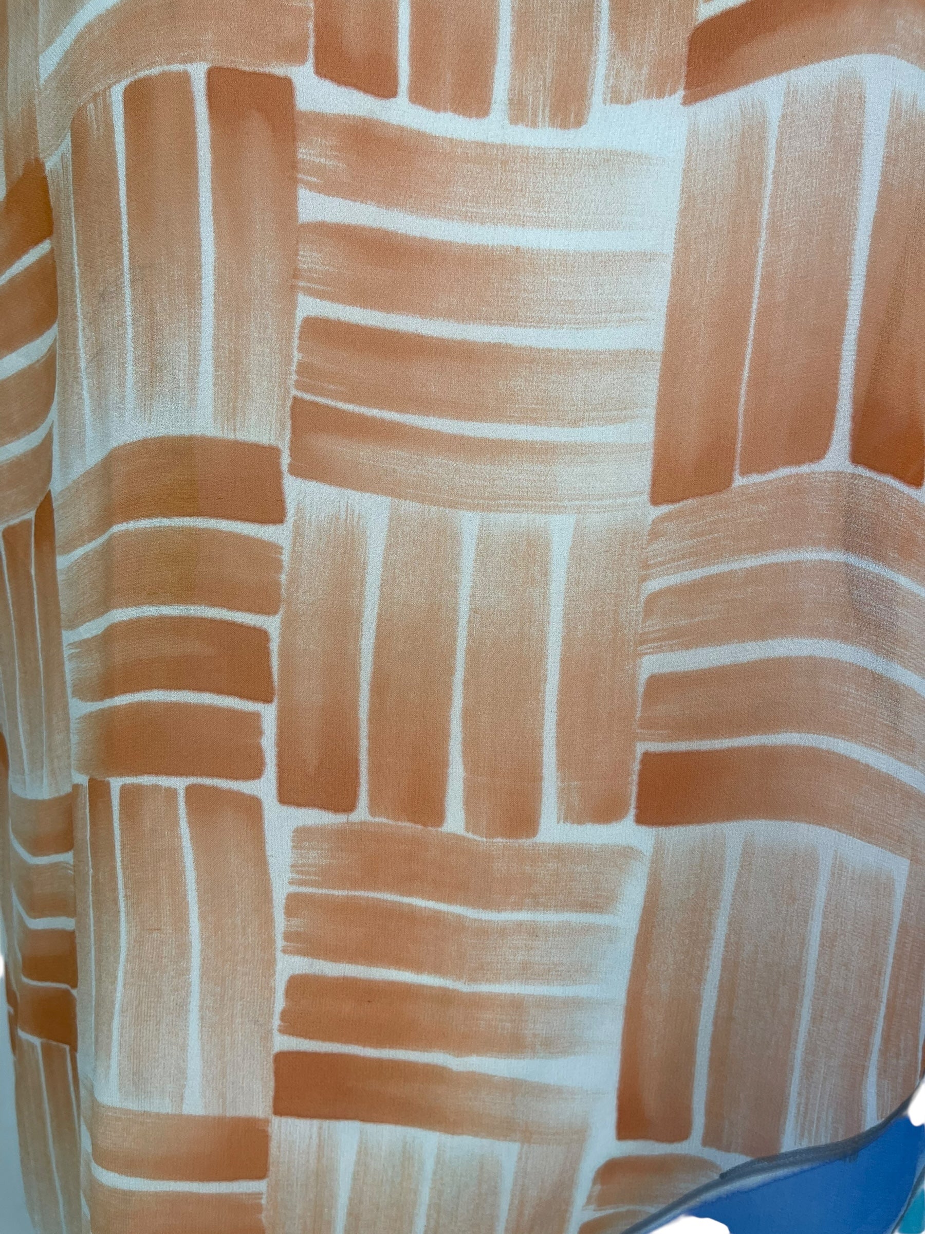 PREVIEW PRG8601 Sheer Avatar Pure Silk Side Slit Top by FEBRUARY2026 – Handmade ethical Side Slit Top from sariKNOTsari using upcycled silk. Designed in Canada for travel and slow fashion, loved from Toronto to LA to Sydney.