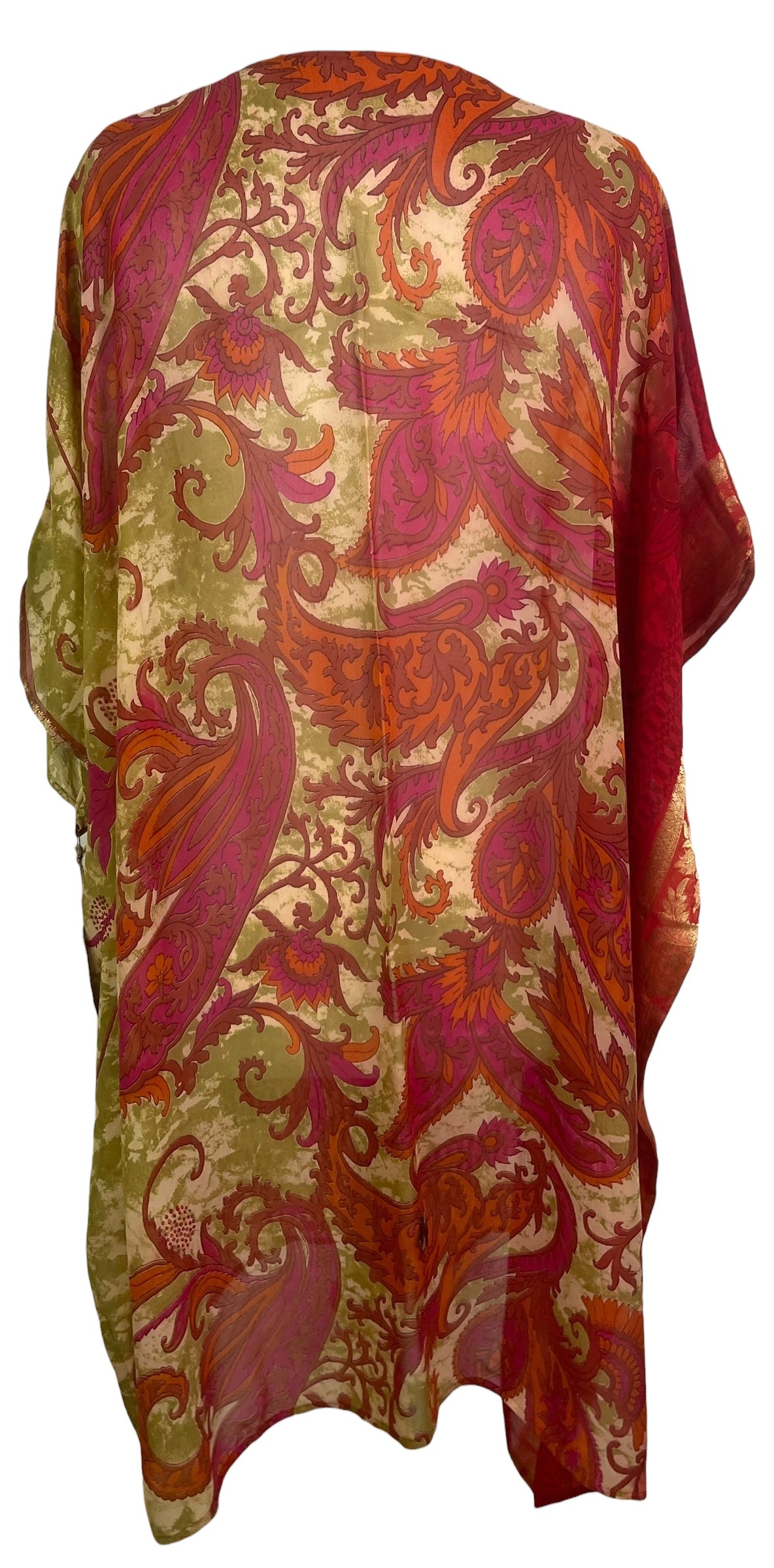 Releases Sunday at 8pm EST PRG8851 Sheer Avatar Pure Silk Midi Length Kaftan