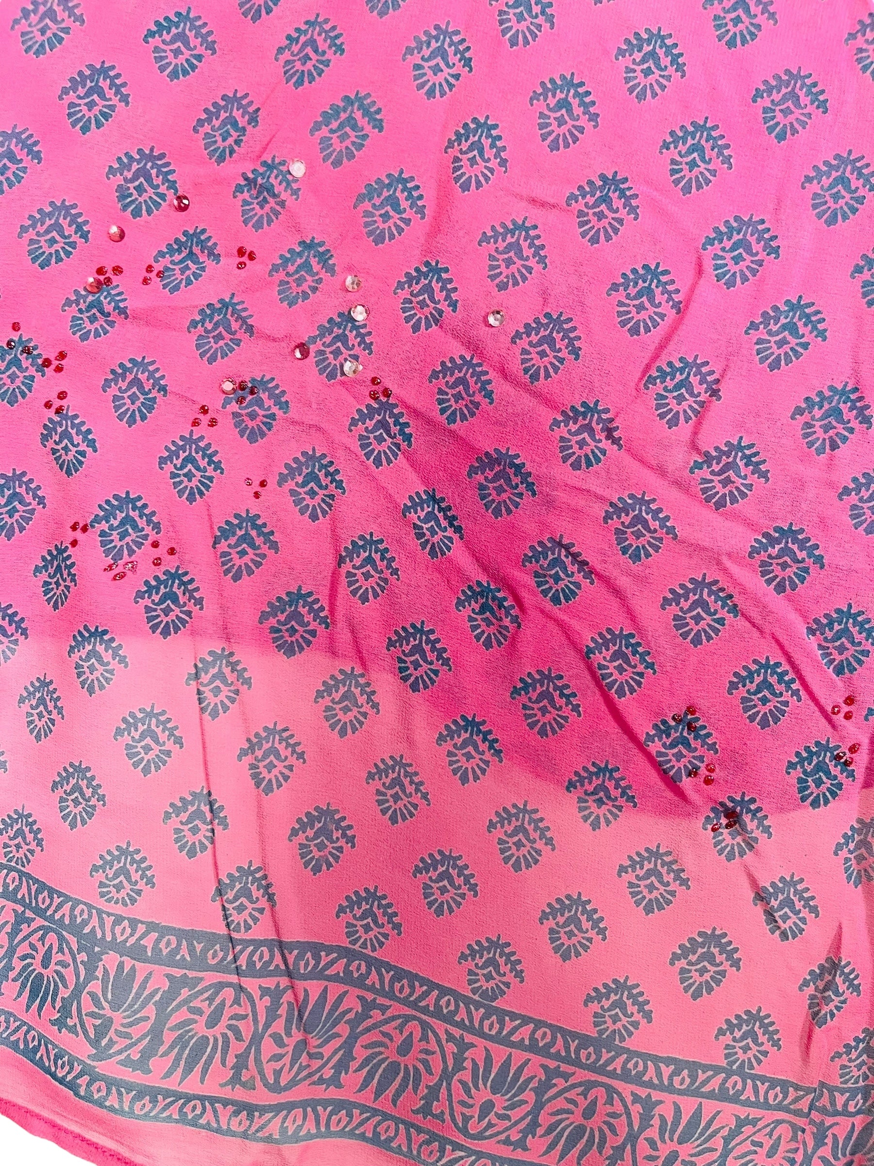 PRG6744 Sheer Wabi Sabi Pure Silk Versatile Vest