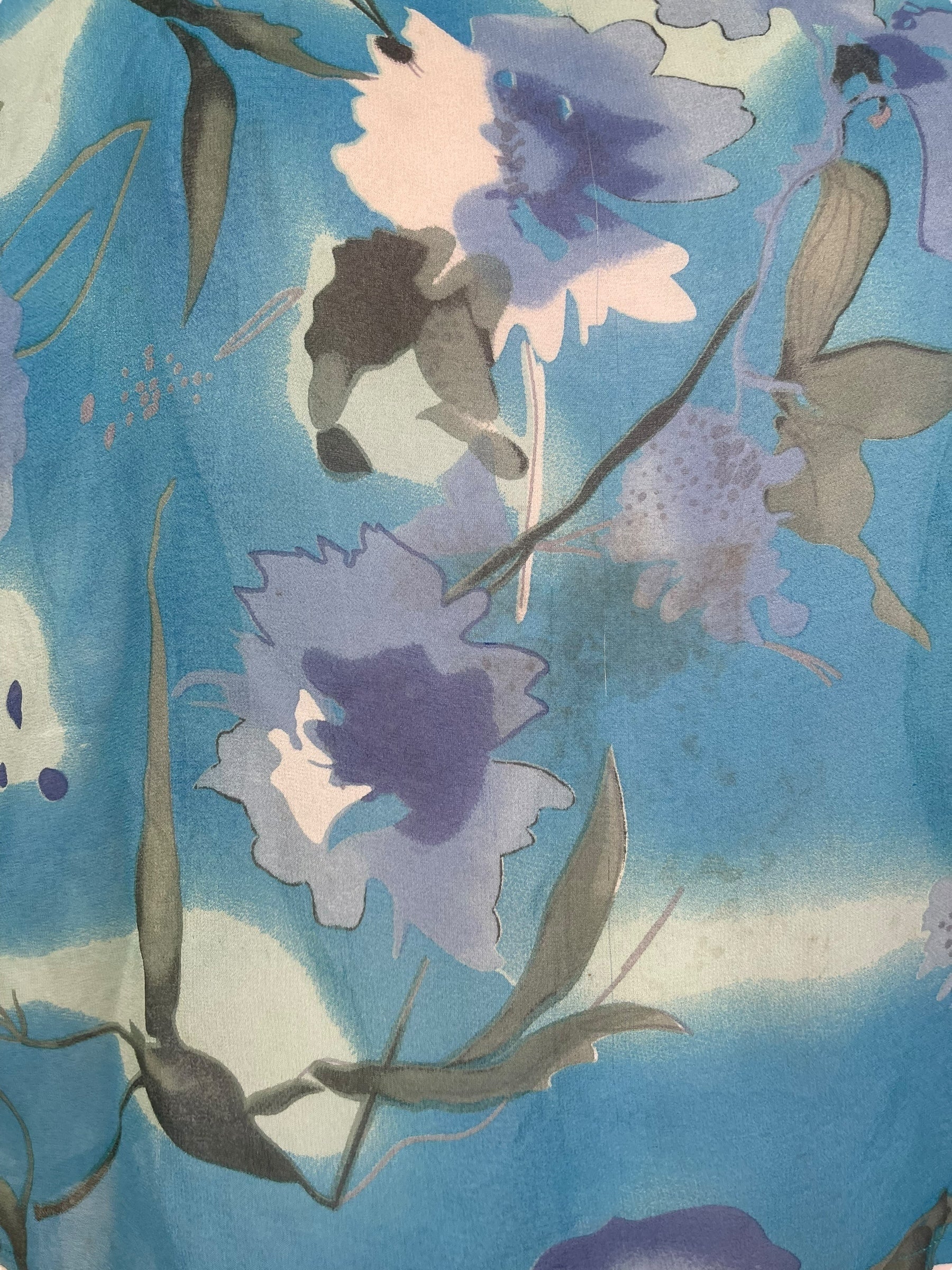 PRG7264 Sheer Wabi Sabi Pure Silk Boxy Top