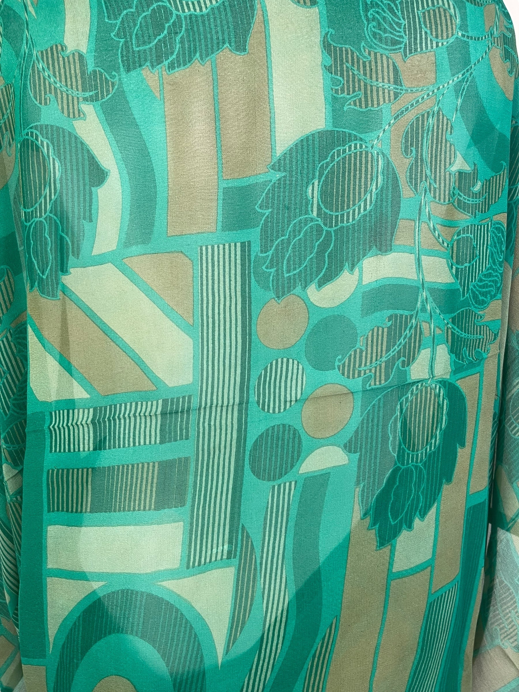 PRG8047 Sheer Wabi Sabi Pure Silk Shrug