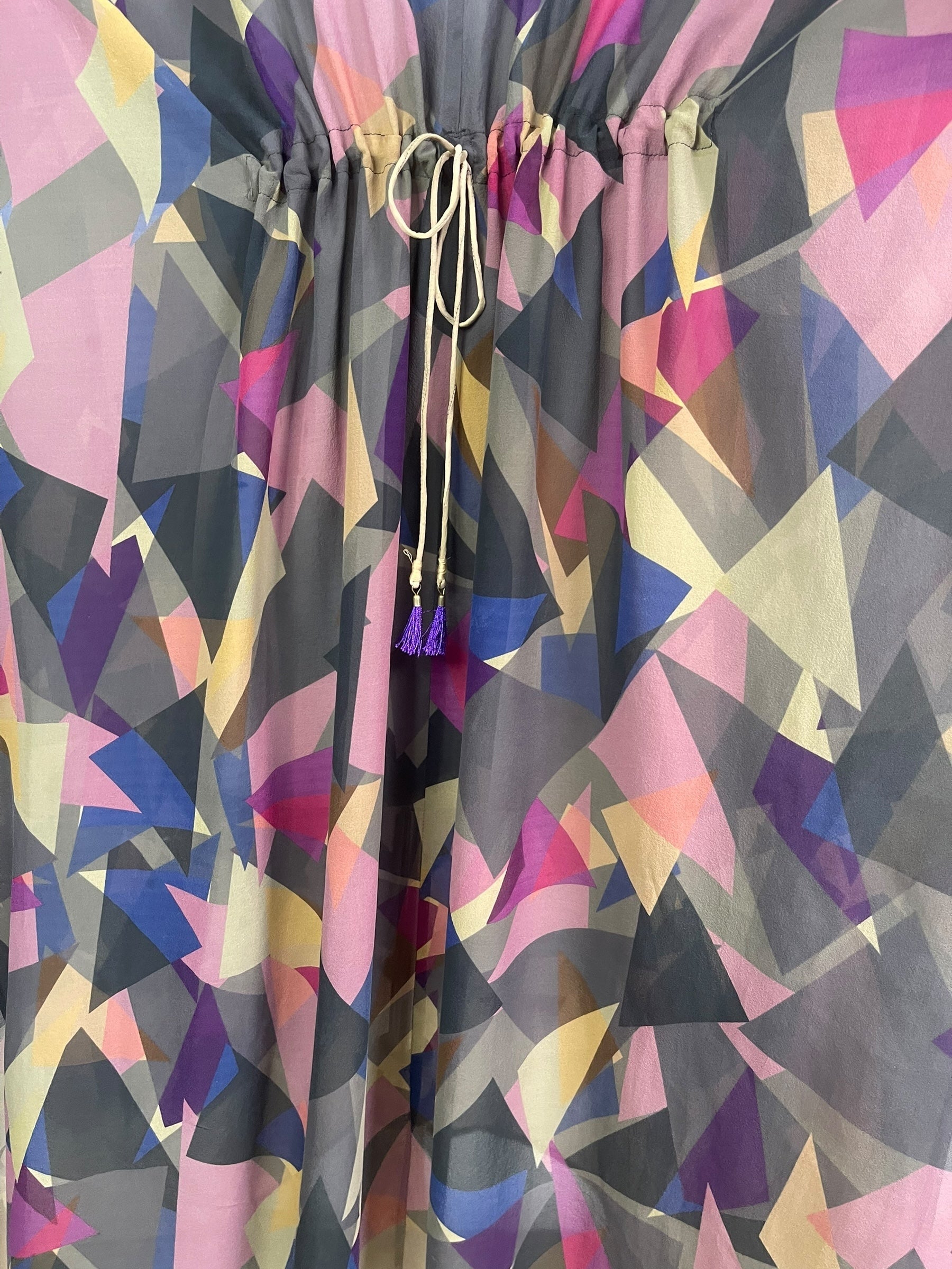 PRG8856 Sheer Wabi Sabi Pure Silk Maxi Kaftan by 15 FEBRUARY 2026 – Handmade ethical Maxi Kaftan from sariKNOTsari using upcycled silk. Designed in Canada for travel and slow fashion, loved from Toronto to LA to Sydney.