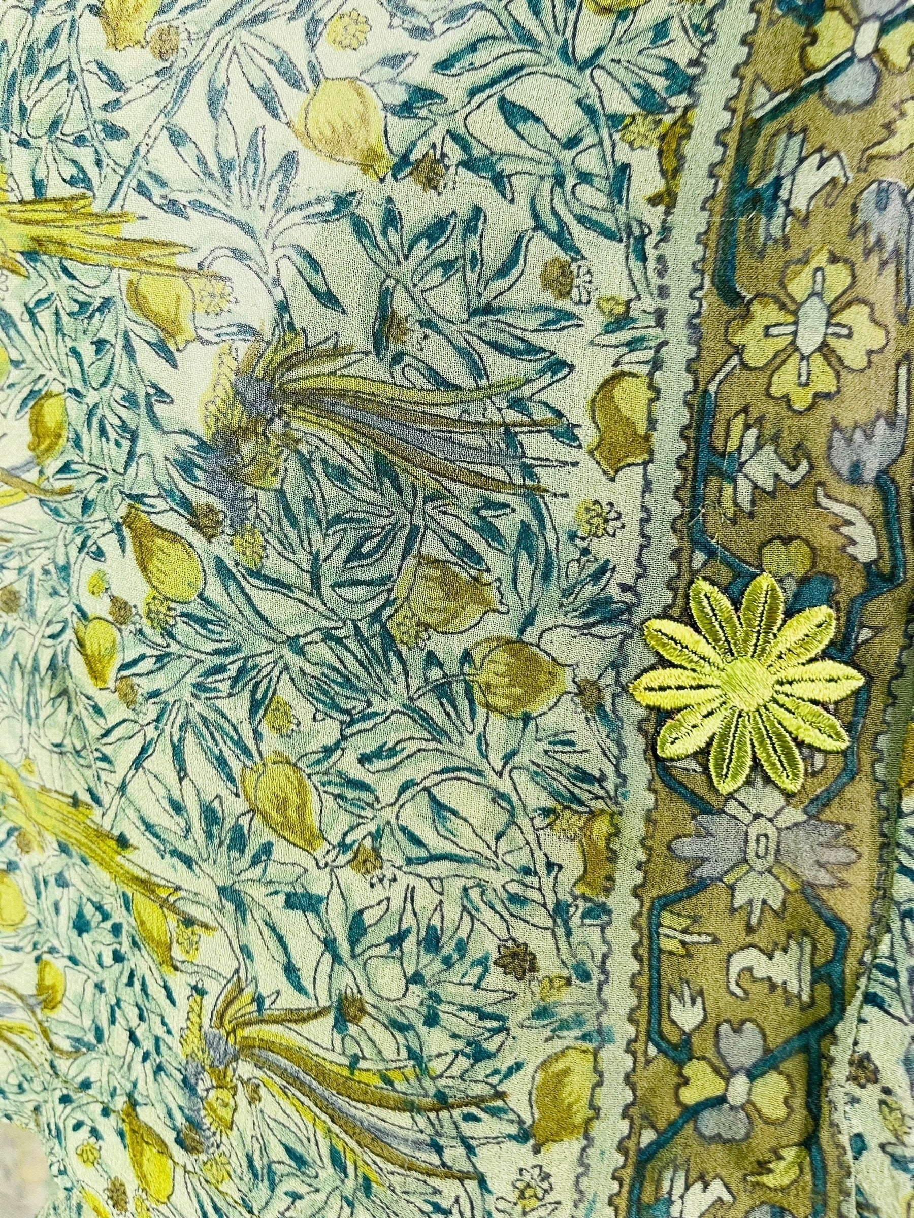 PRG7362 Sheer Avatar Pure Silk Shrug