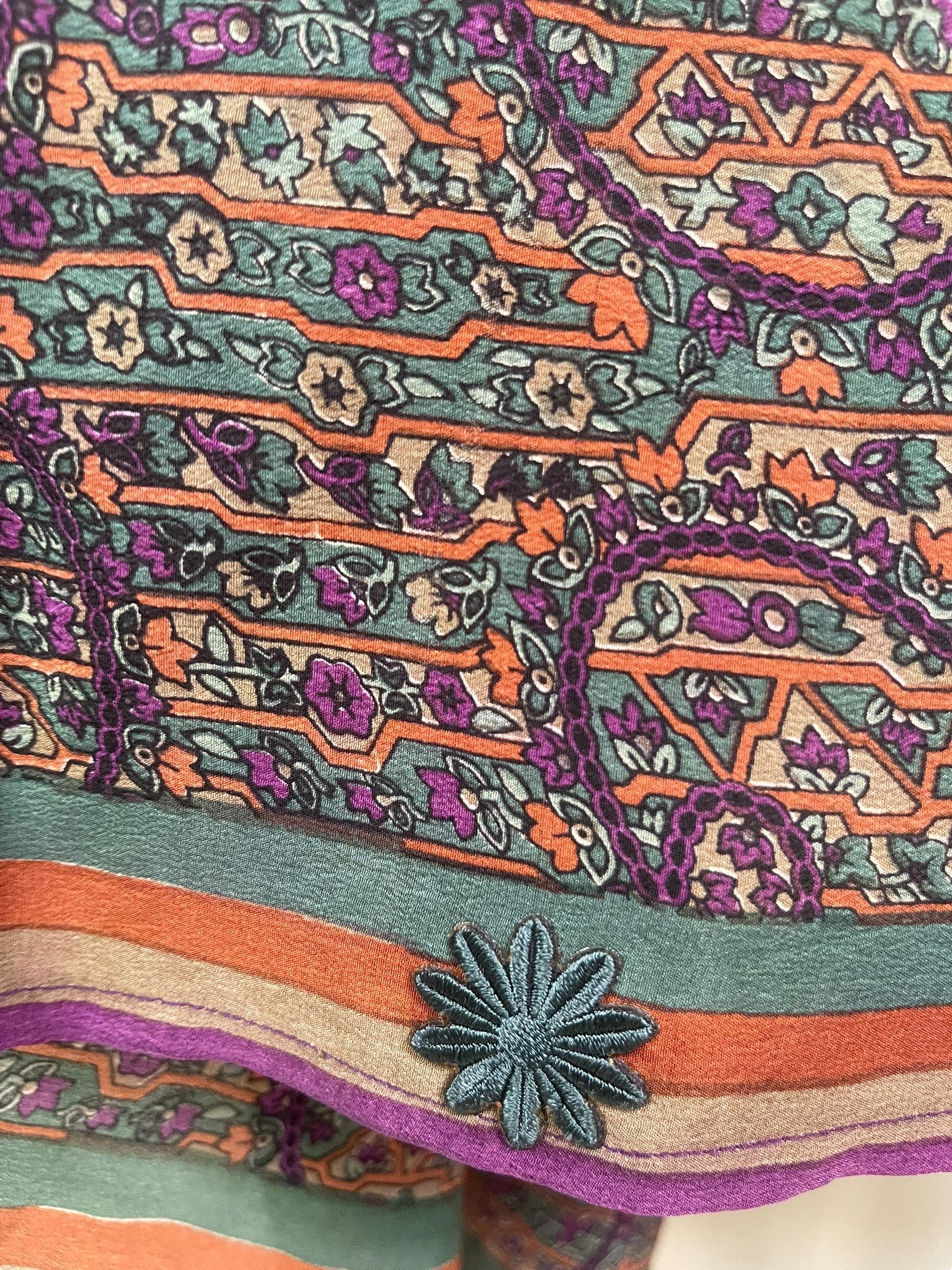 PRC7446 Avatar Pure Silk Boxy Babydoll Dress