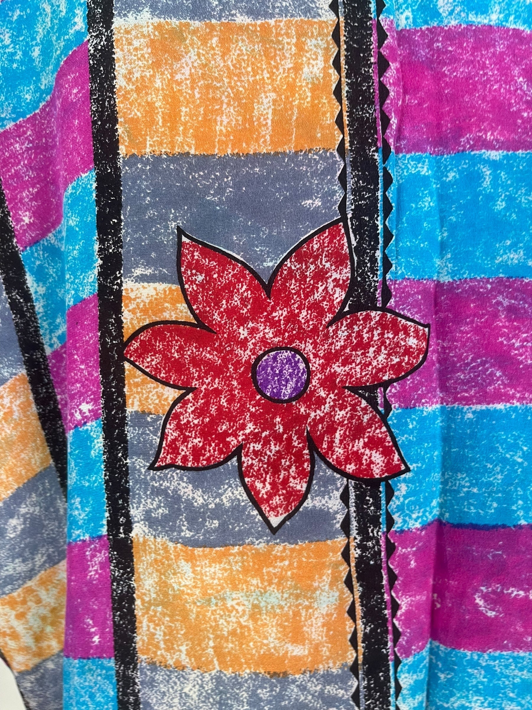 PRC7521 Wabi Sabi Pure Silk Kimono-Sleeved Jacket with Belt