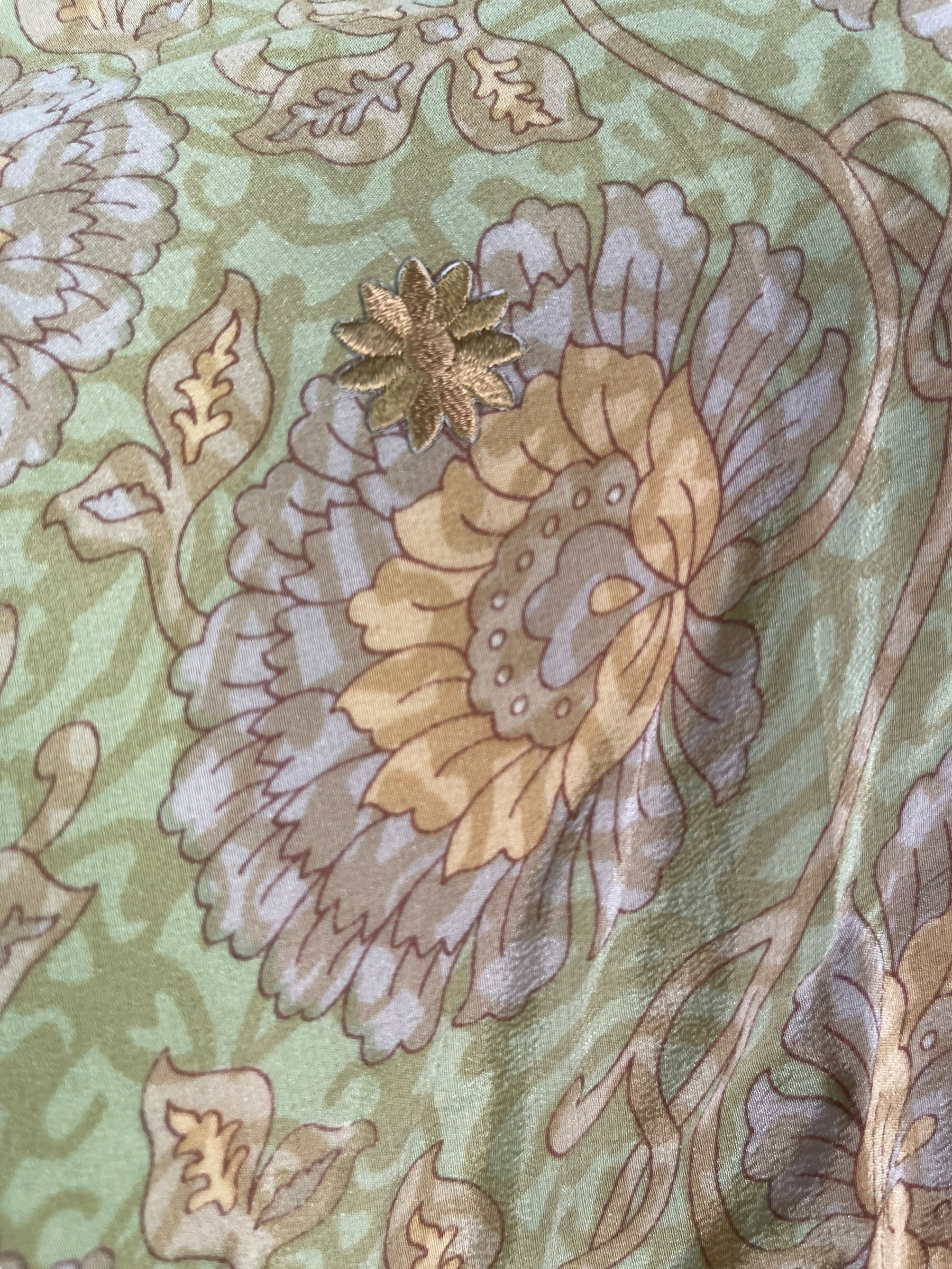 PRC7852 Avatar Pure Silk Kimono-Sleeved Jacket with Belt