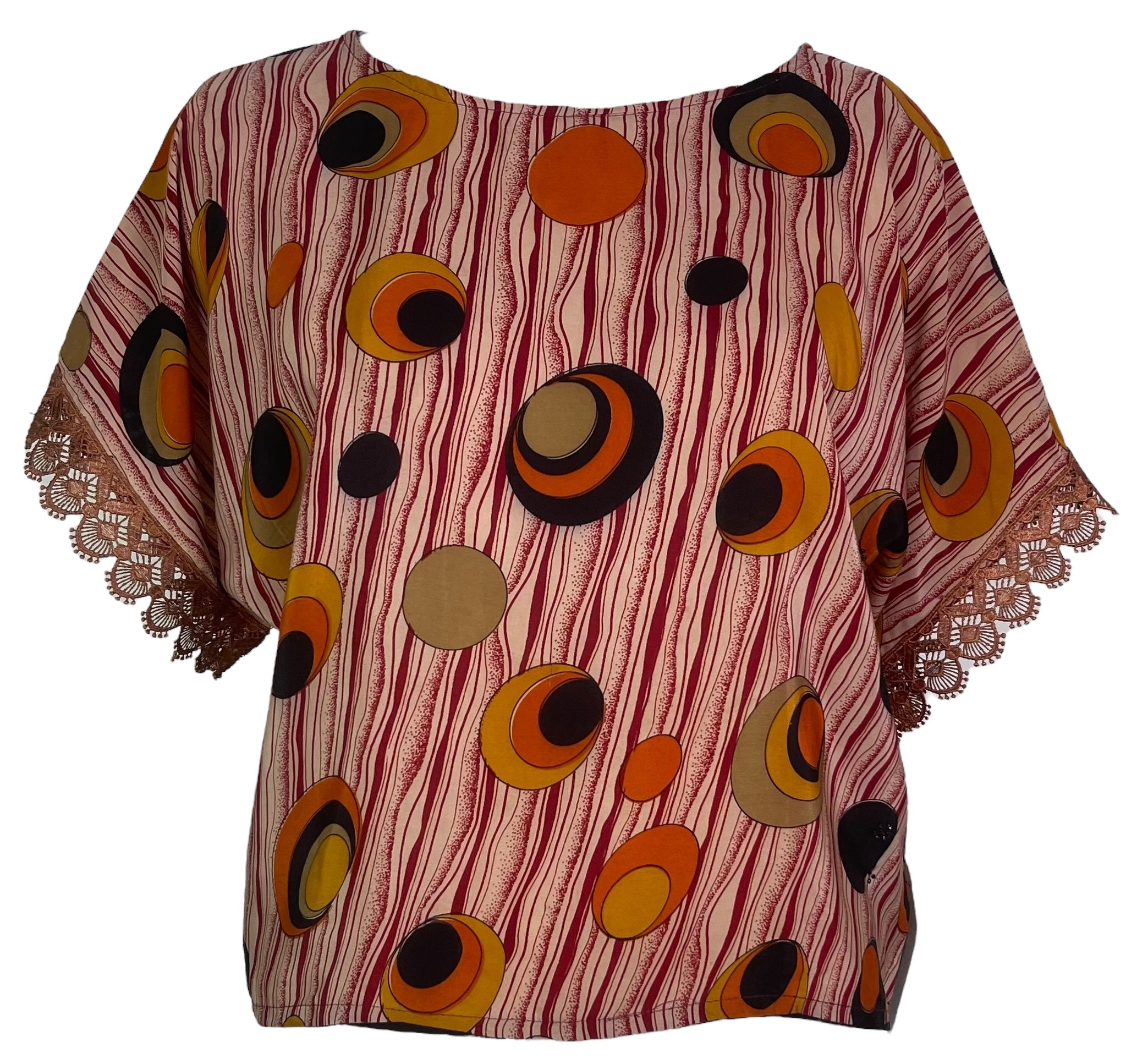 PRC5489 Avatar Pure Silk Boxy Top