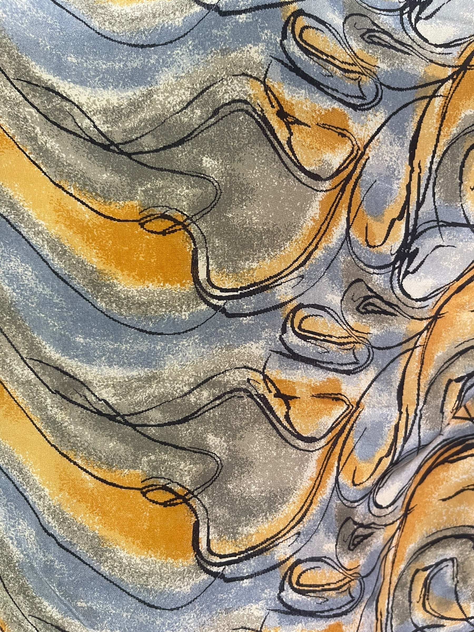 PRC8094 Avatar Pure Silk Side Slit Top