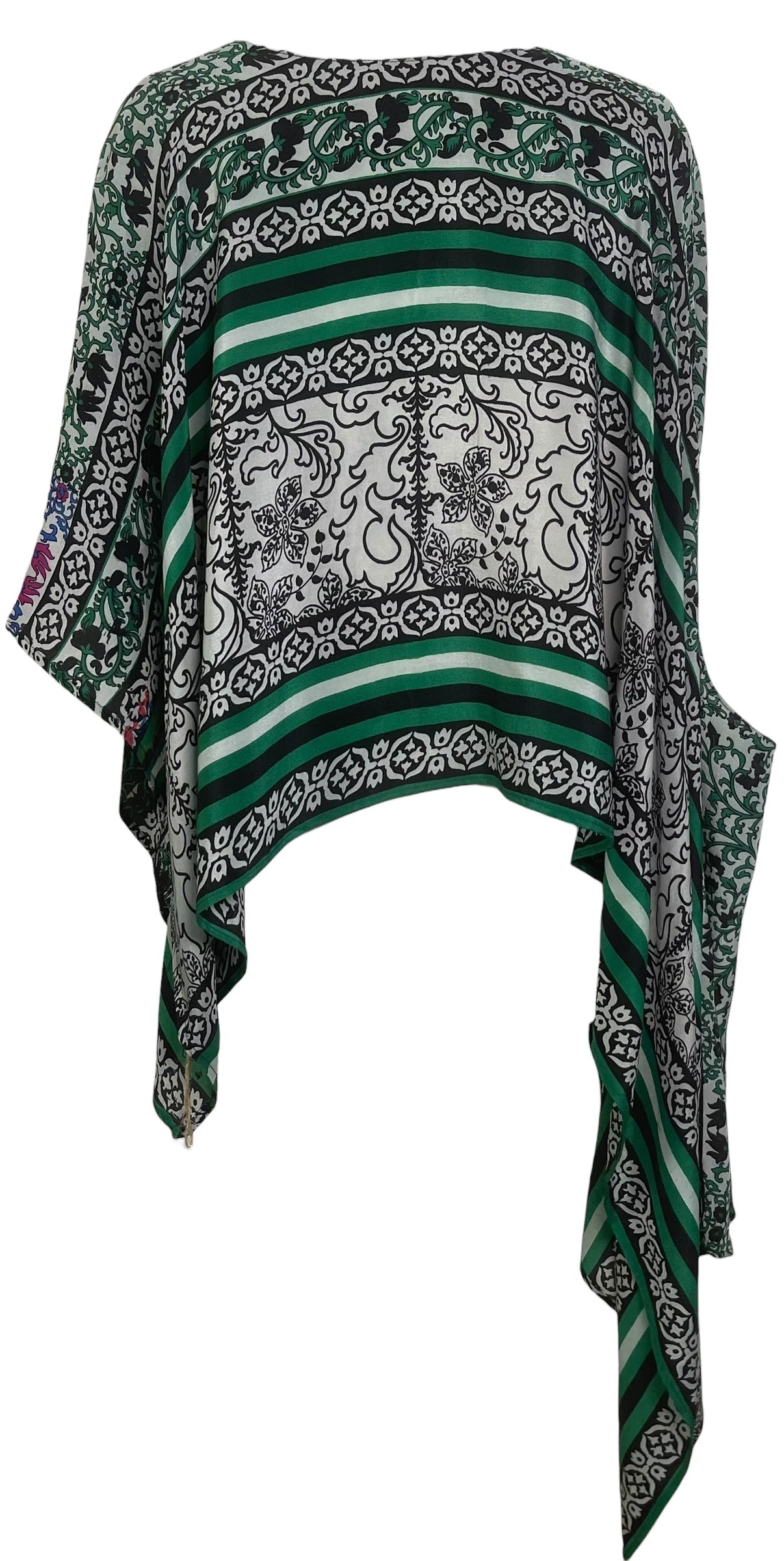 PREVIEW PRC8688 Avatar Pure Silk Versatile Vest by MARCH2026 – Handmade ethical Vest from sariKNOTsari using upcycled silk. Designed in Canada for travel and slow fashion, loved from Toronto to LA to Sydney. Featuring Zsiska, Bryn Walker and Artisan Leather coats by Rejean Pepin, Pepin designs
