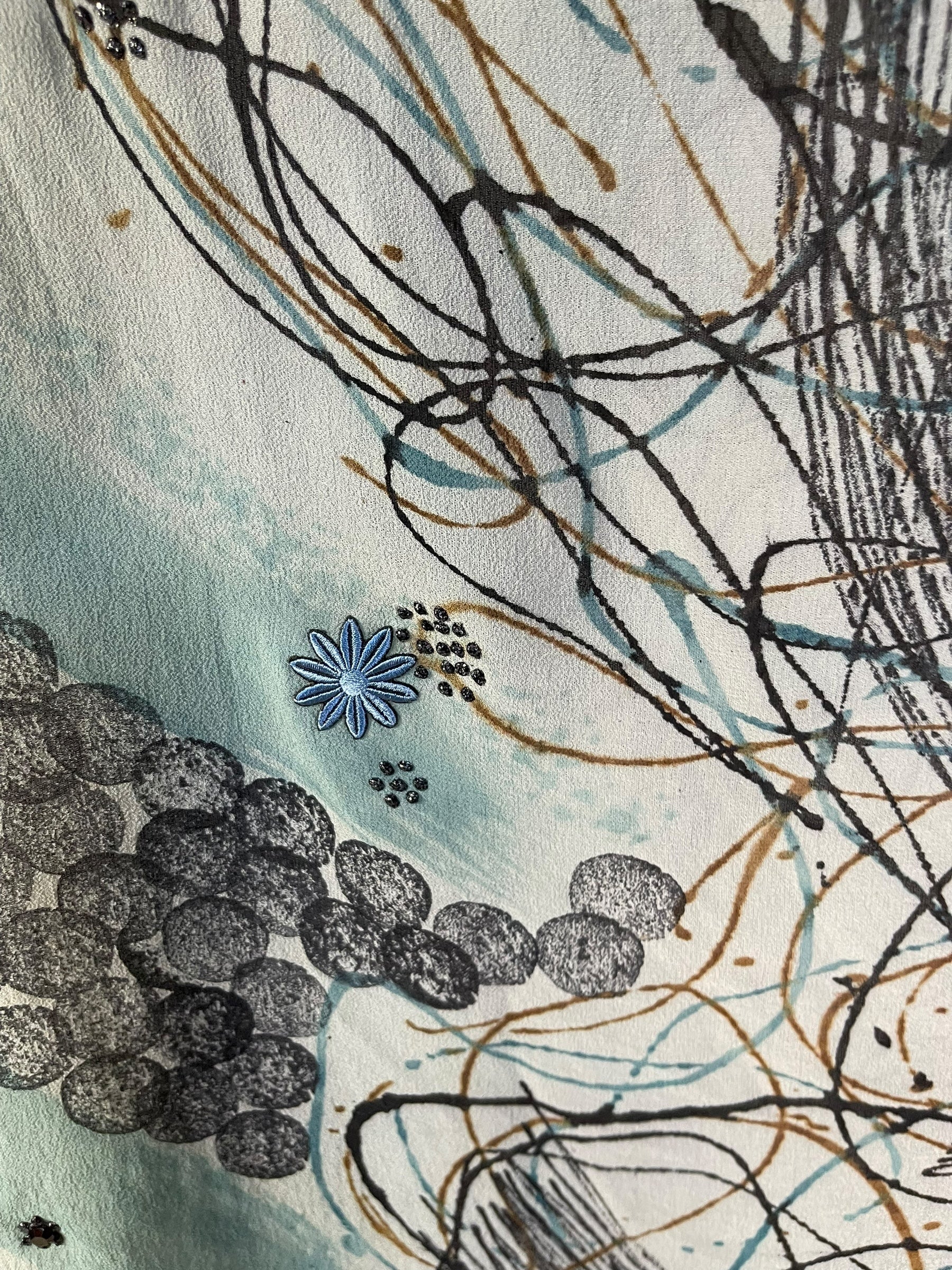 DEEANNS PRG7262 Sheer Avatar Pure Silk Cardigan