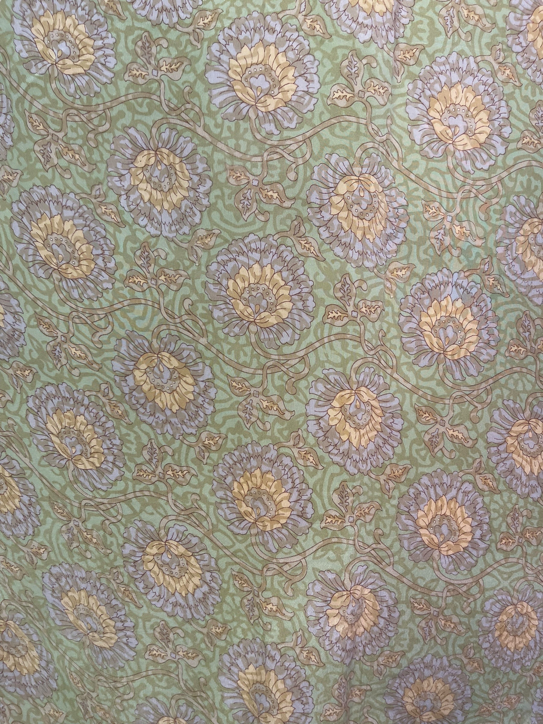 PRC7852 Avatar Pure Silk Kimono-Sleeved Jacket with Belt